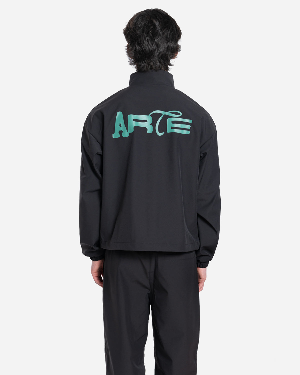 Arte Marque Veste de survêtement à logo imprimé back