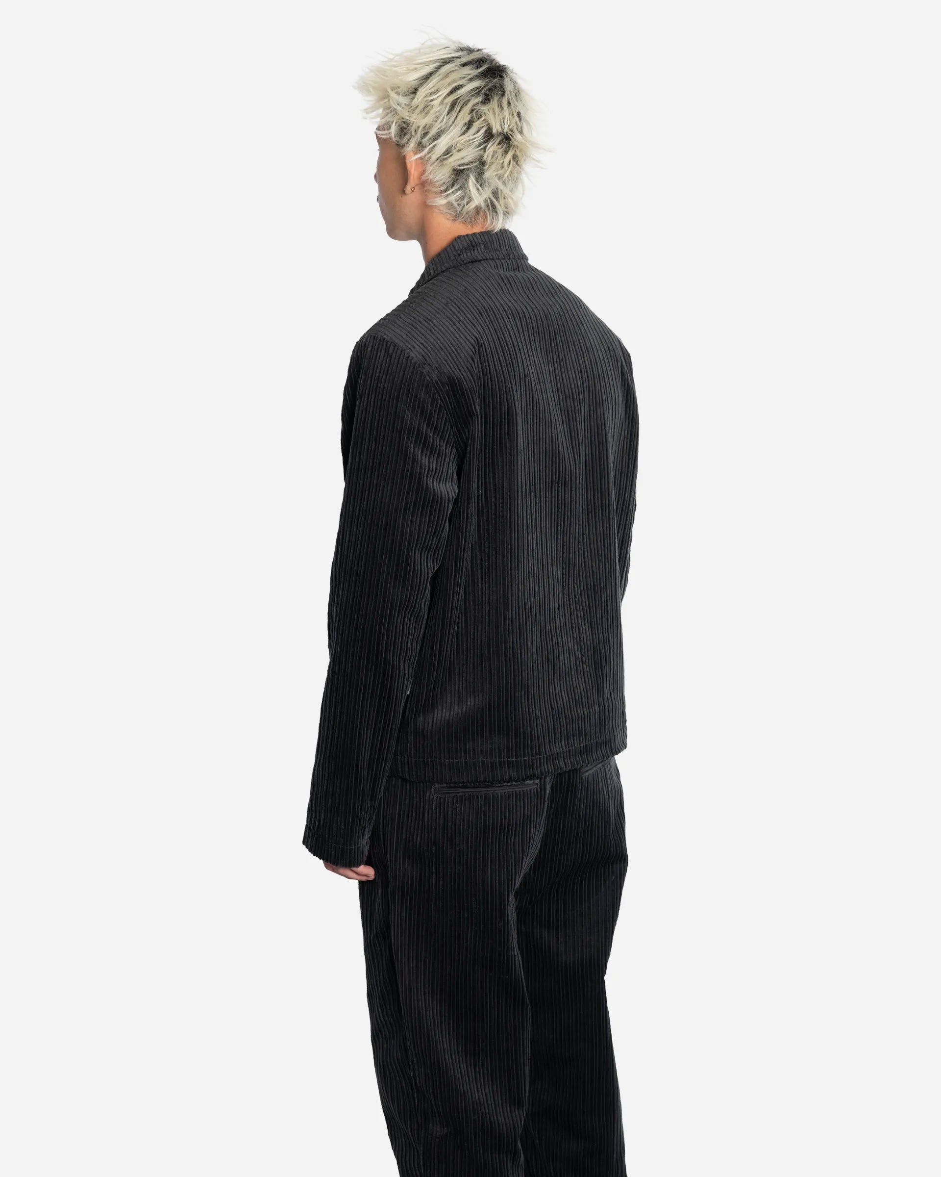 Veste Zippée en Velours Côtelé