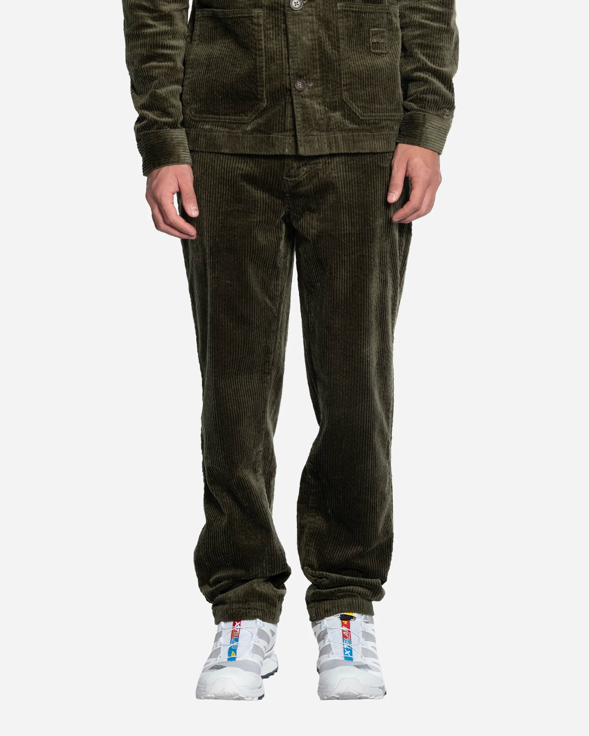Pantalon en Velours Côtelé Stretch