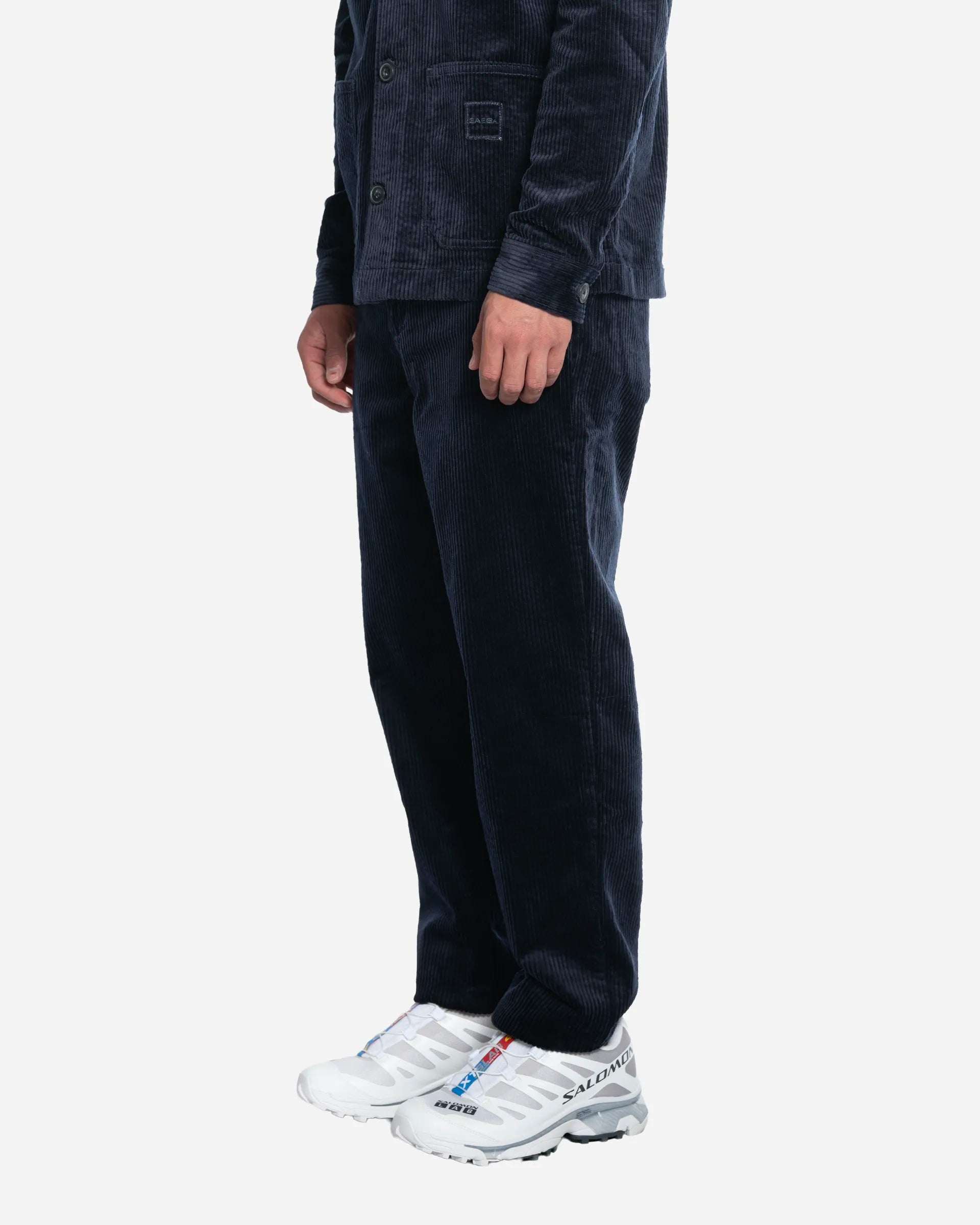 Pantalon en Velours Côtelé Stretch
