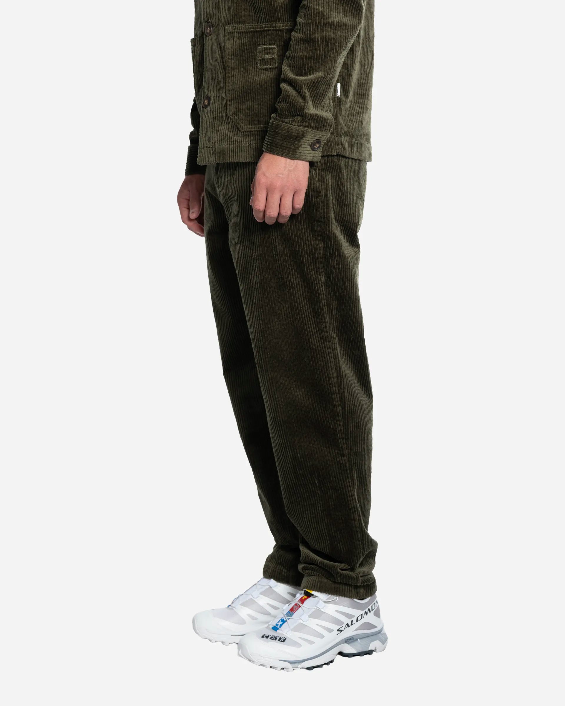 Pantalon en Velours Côtelé Stretch