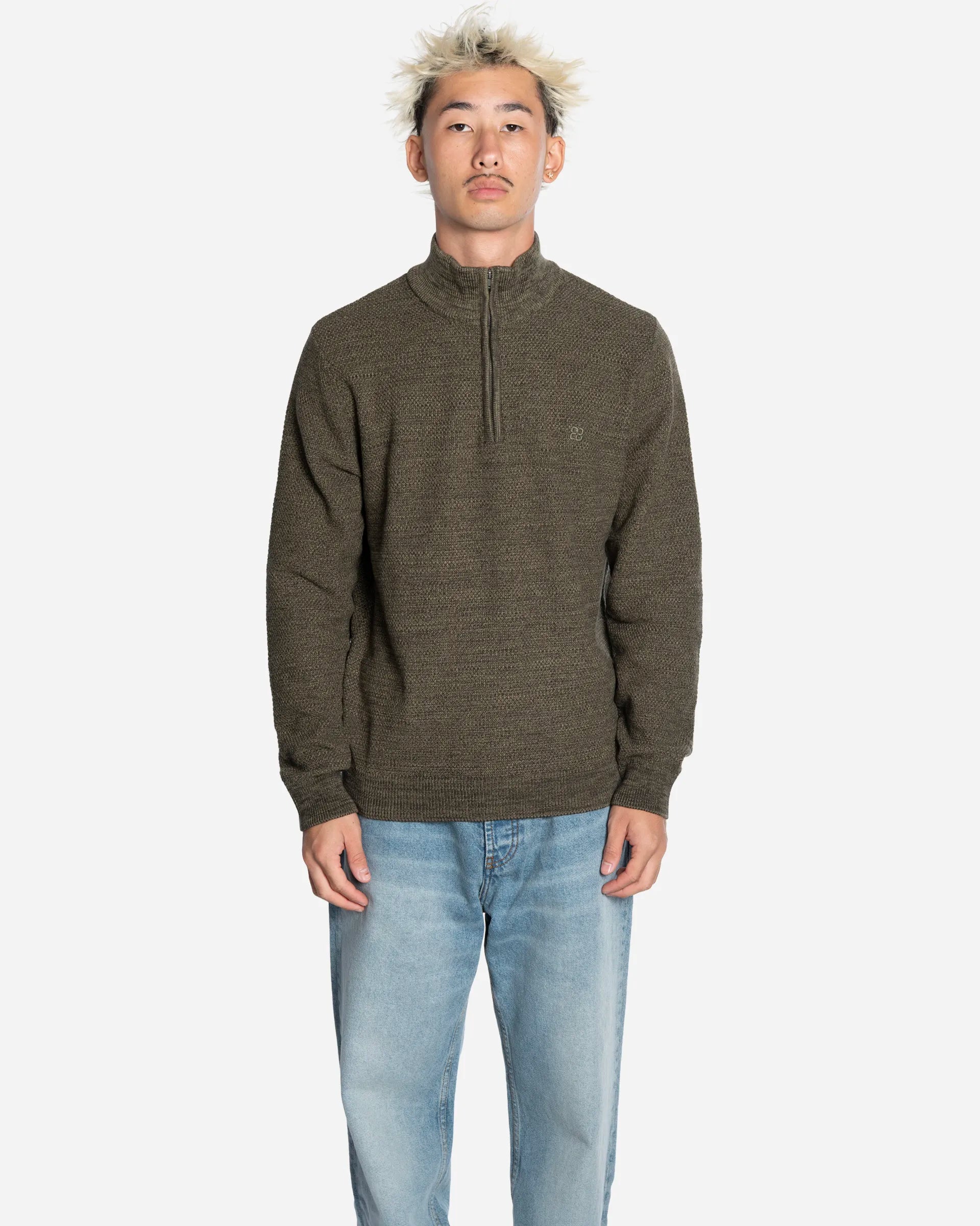 Pull à Demi-Zip GabLaMix