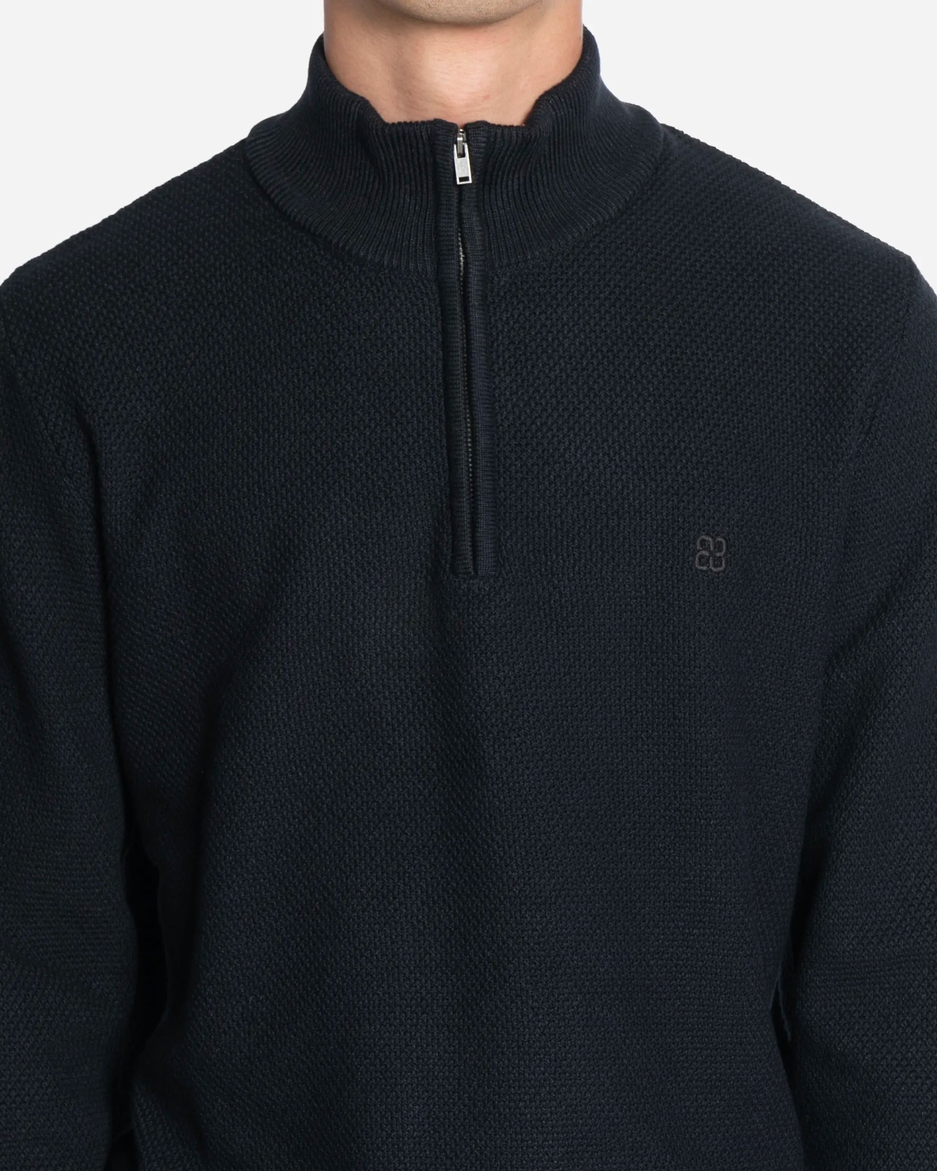Pull à Demi-Zip GabLaMix