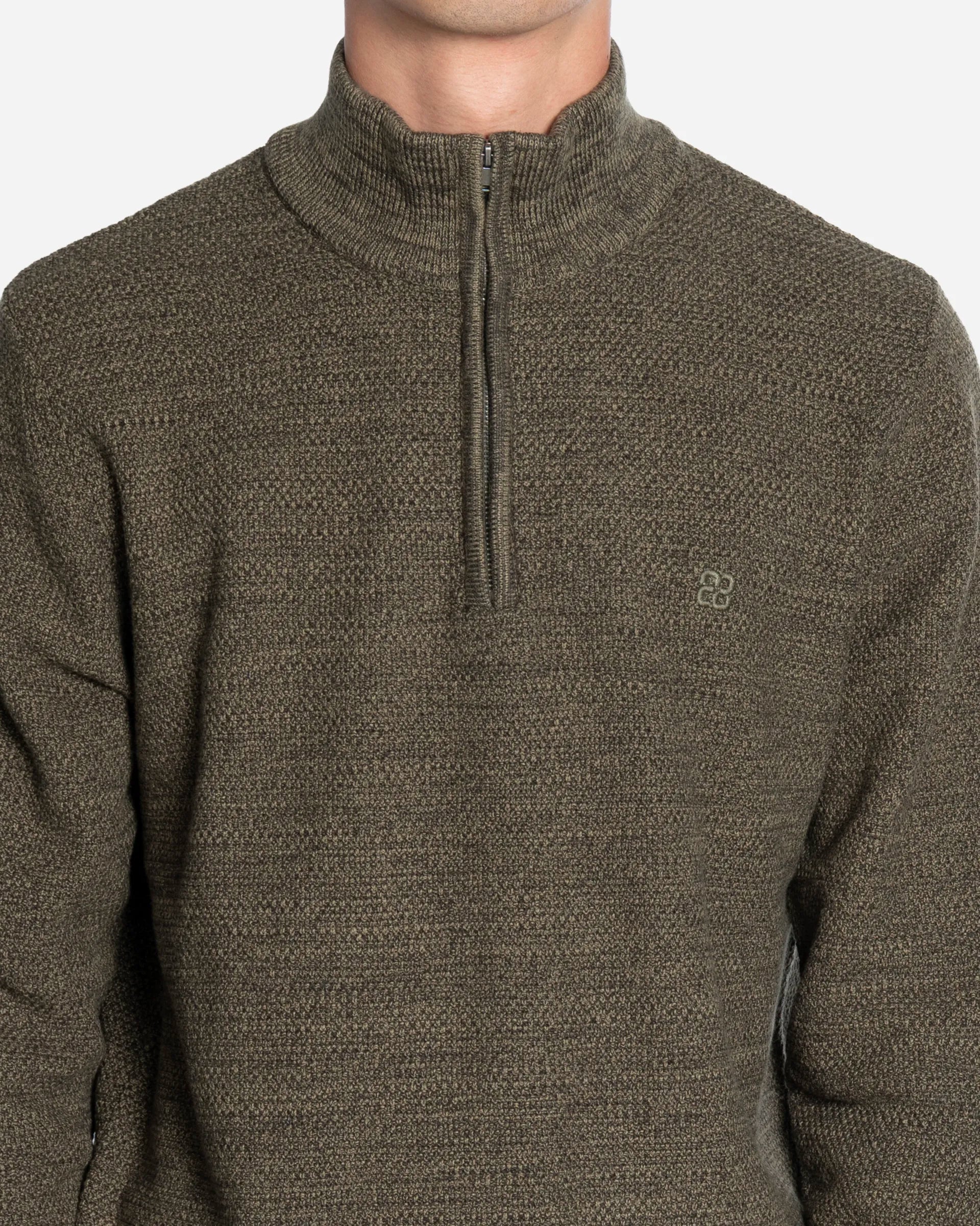 Pull à Demi-Zip GabLaMix
