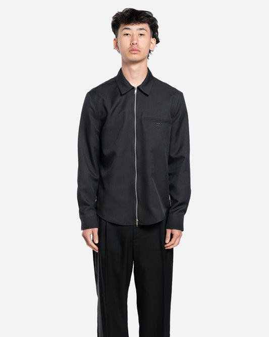 Chemise Zippée en Twill Léger