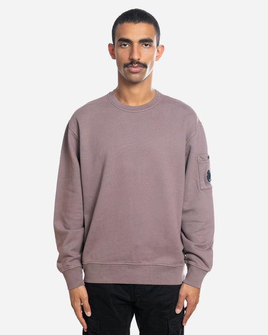 Diagonal Raised Fleece Crewneck Sweatshirt