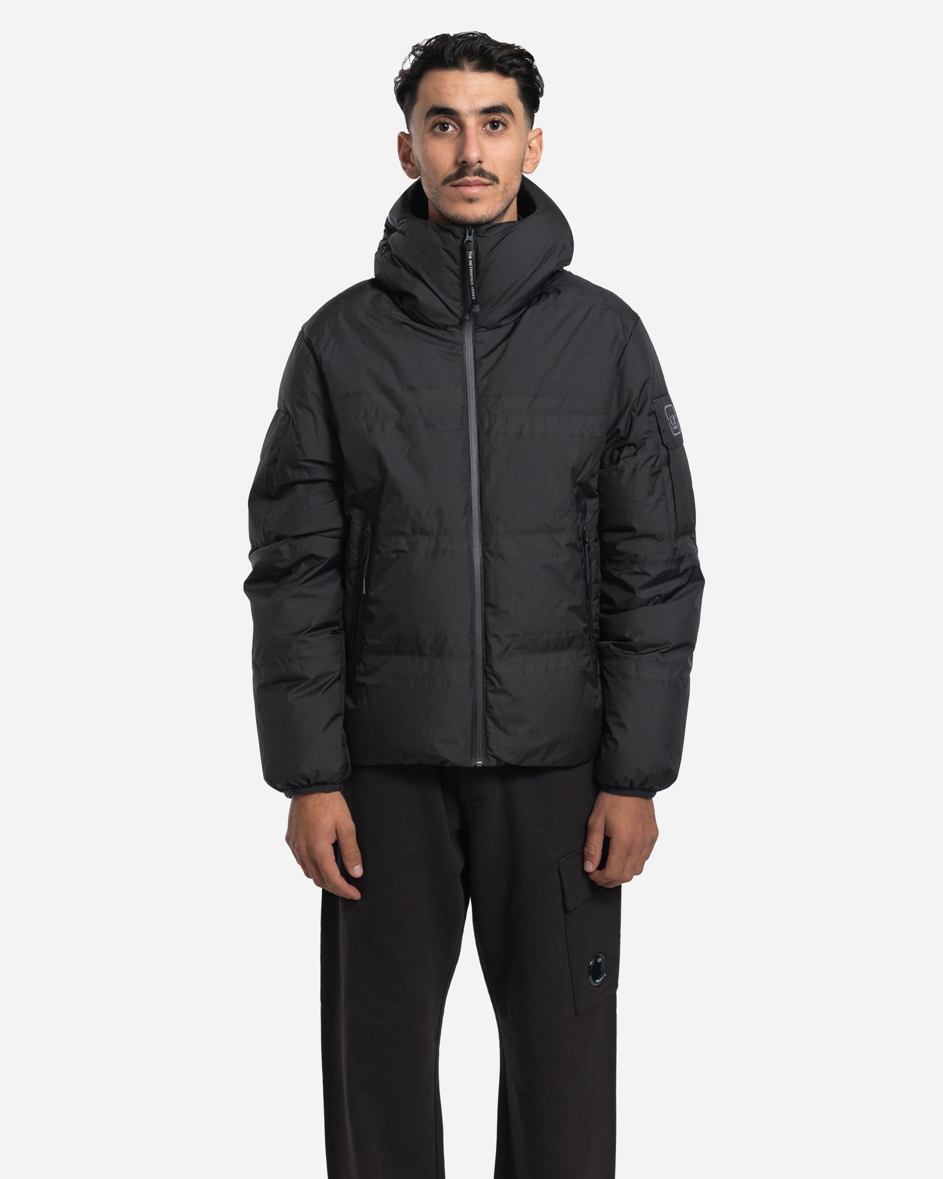 Doudoune à Capuche Zippée