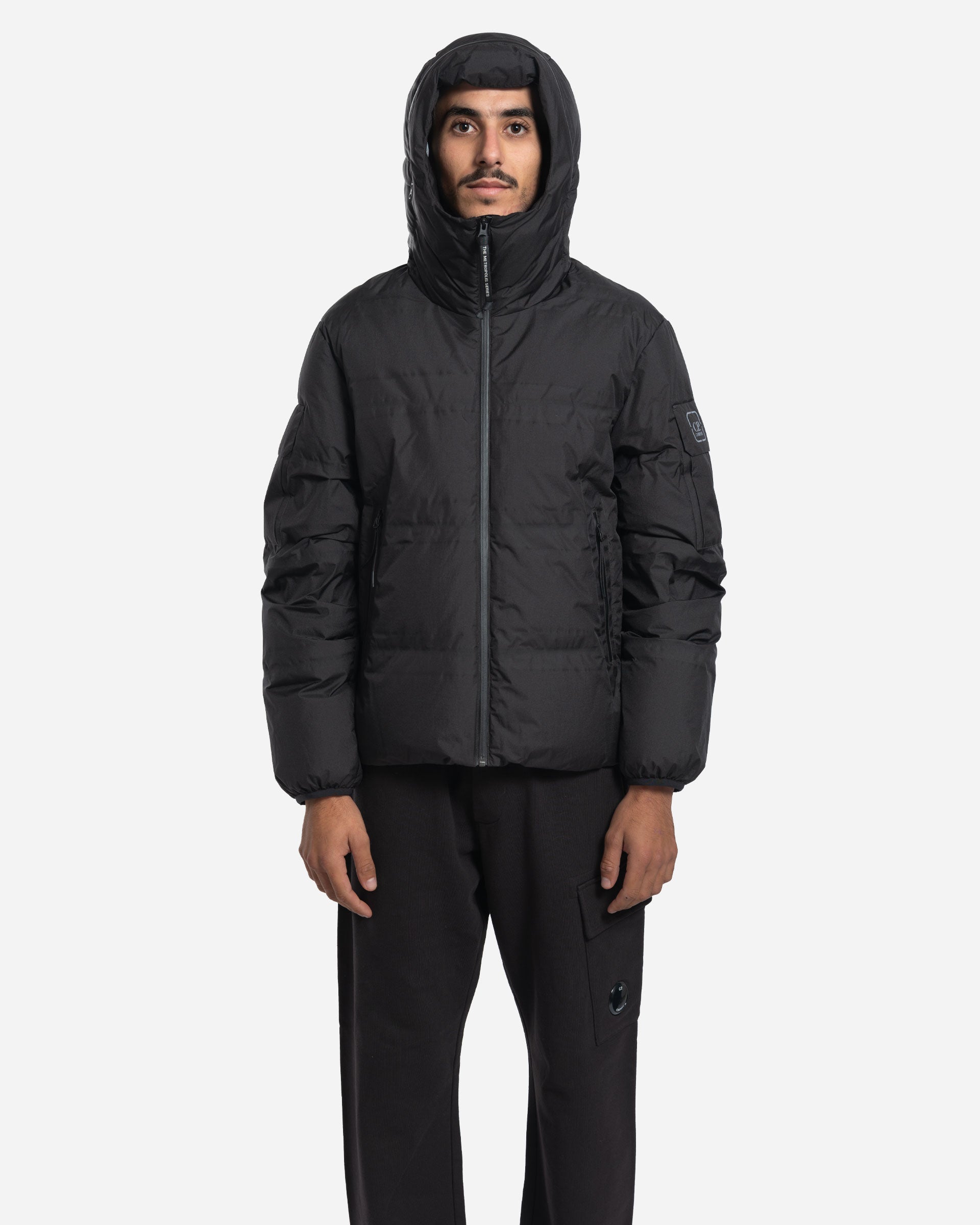 Doudoune à Capuche Zippée