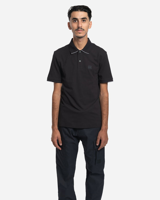 Polo à Manches Courtes en Piquet Stretch