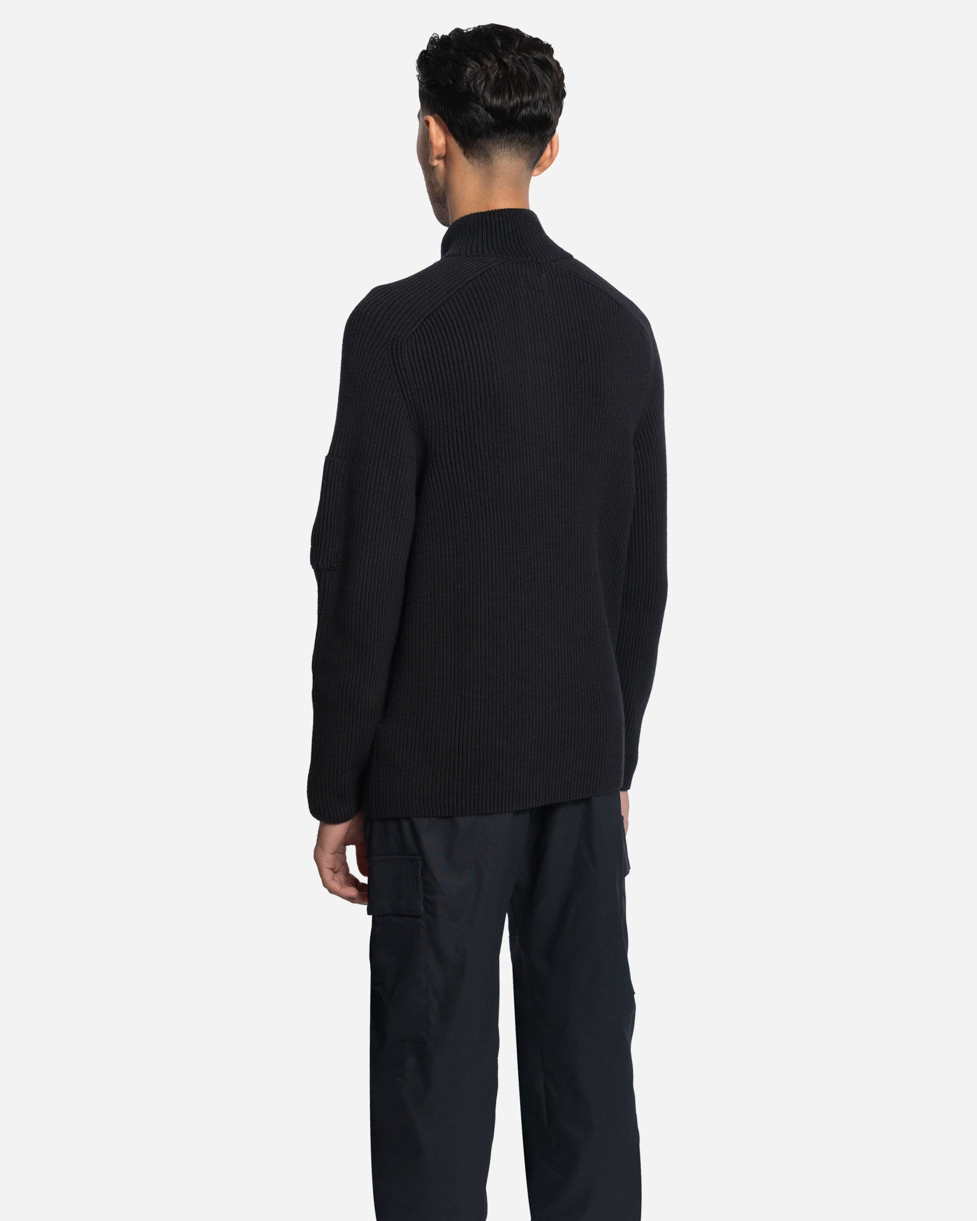 Pull Côtelé Semi-Boutonné