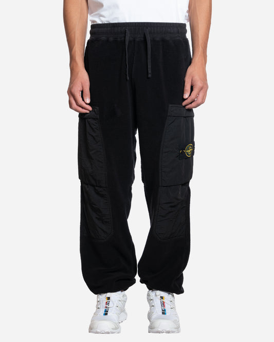 Pantalon Cargo en Polaire avec Patch Logo