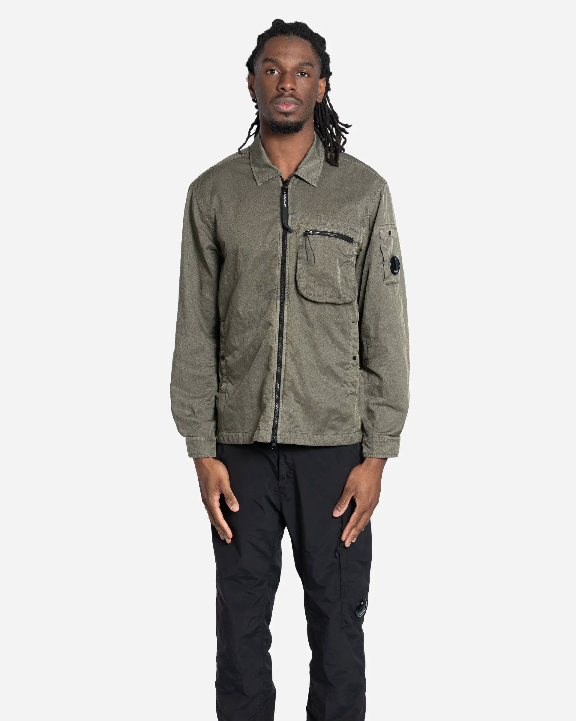 Panama-R Lens Zip Overshirt