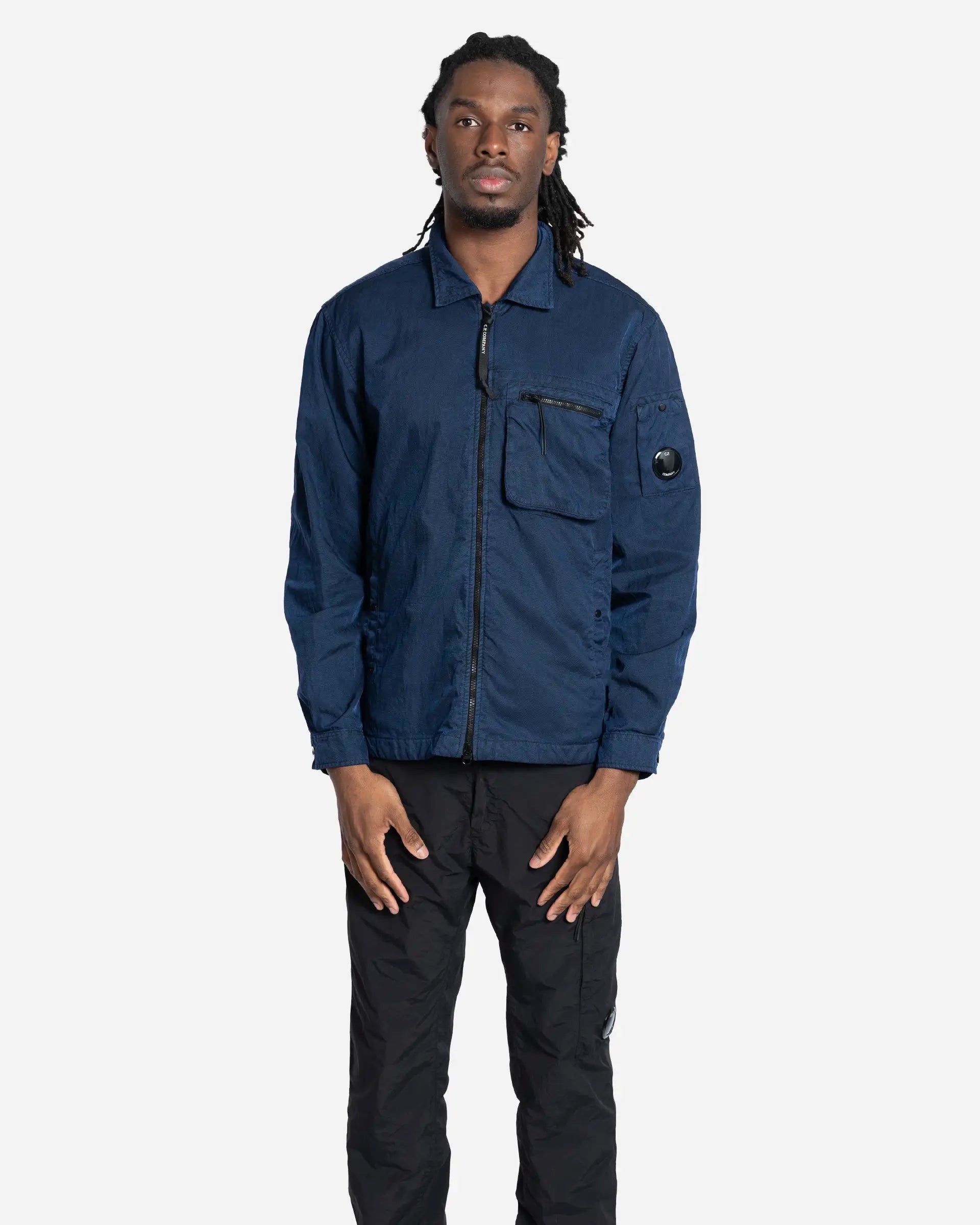 Panama-R Lens Zip Overshirt
