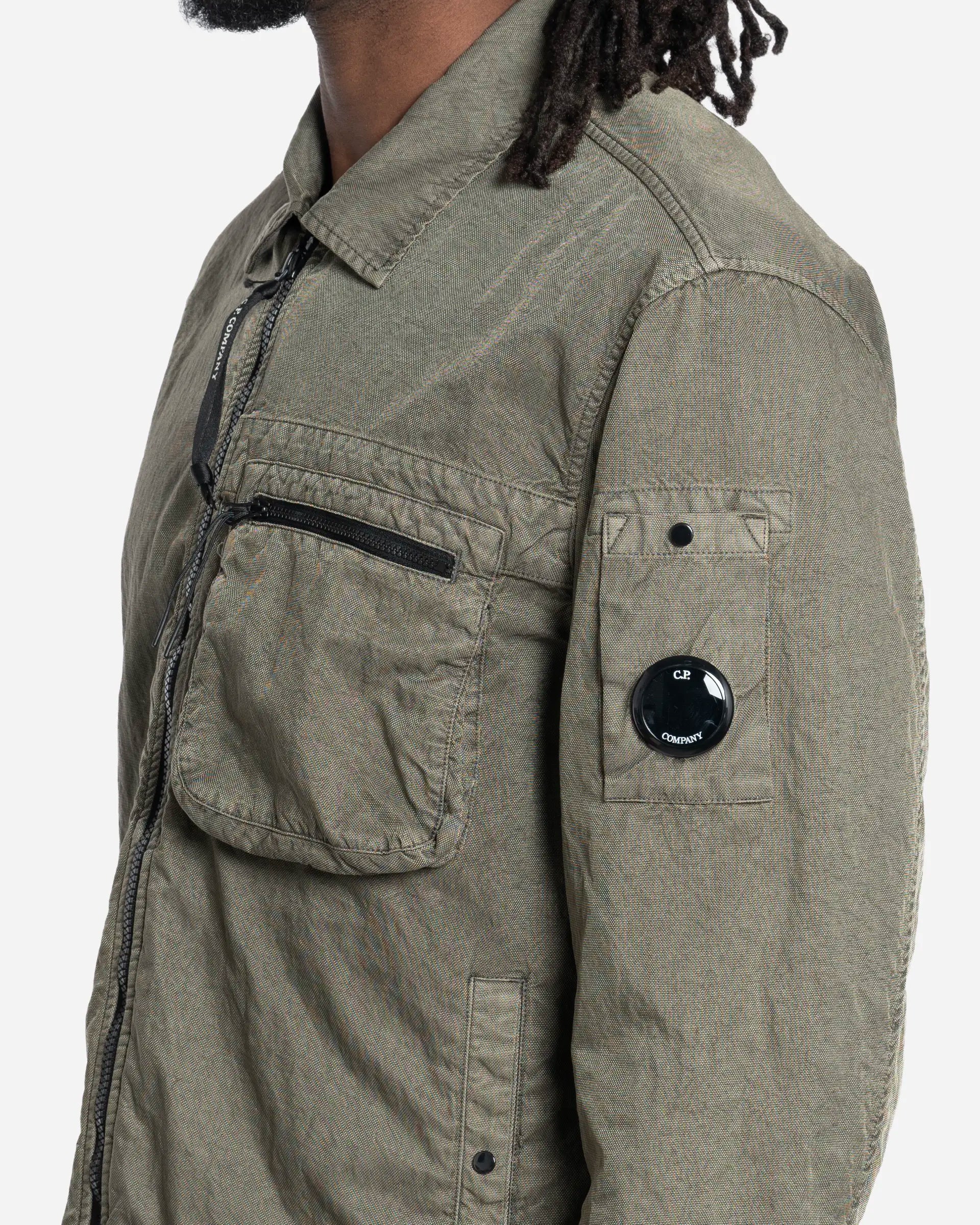 Panama-R Lens Zip Overshirt