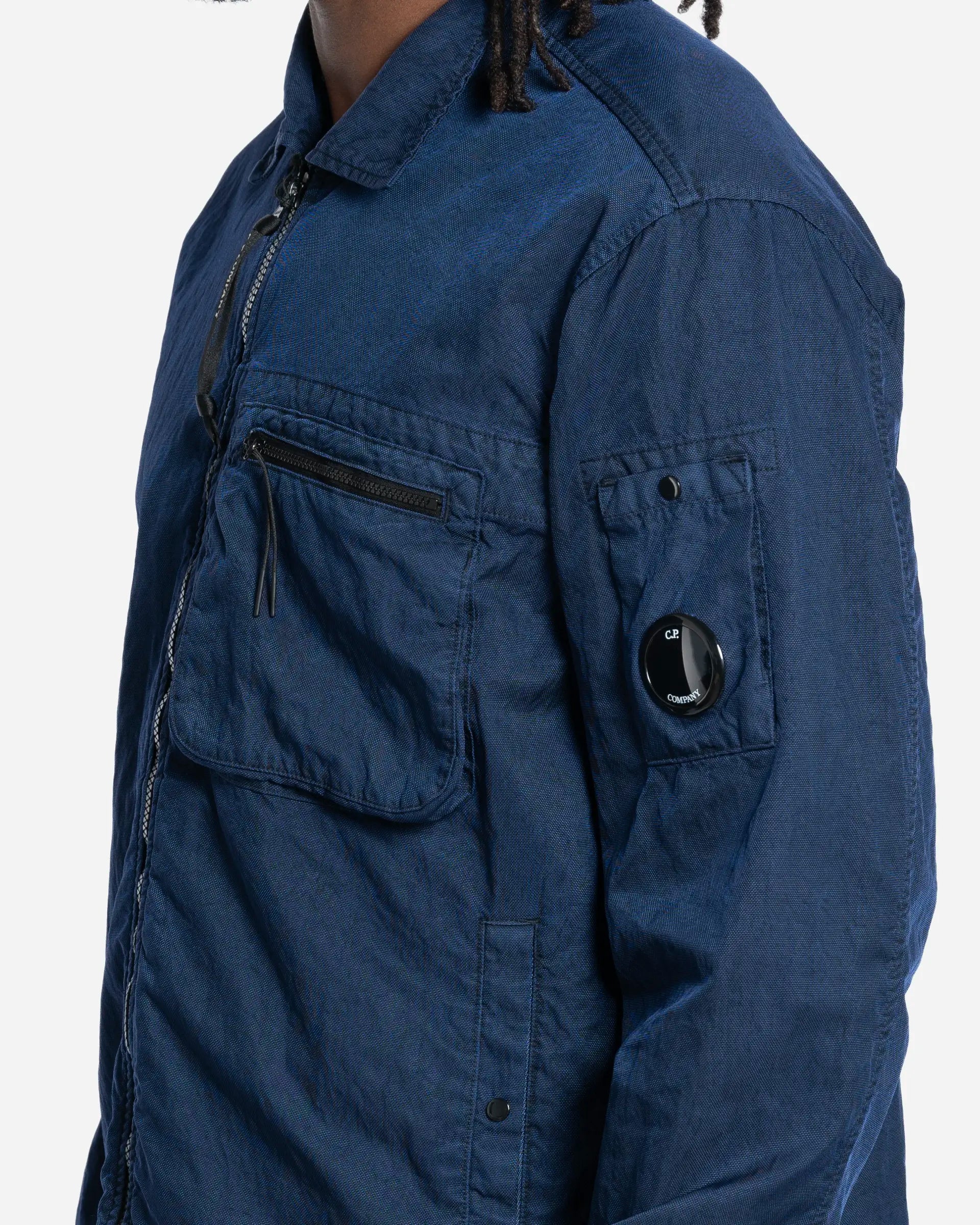 Panama-R Lens Zip Overshirt