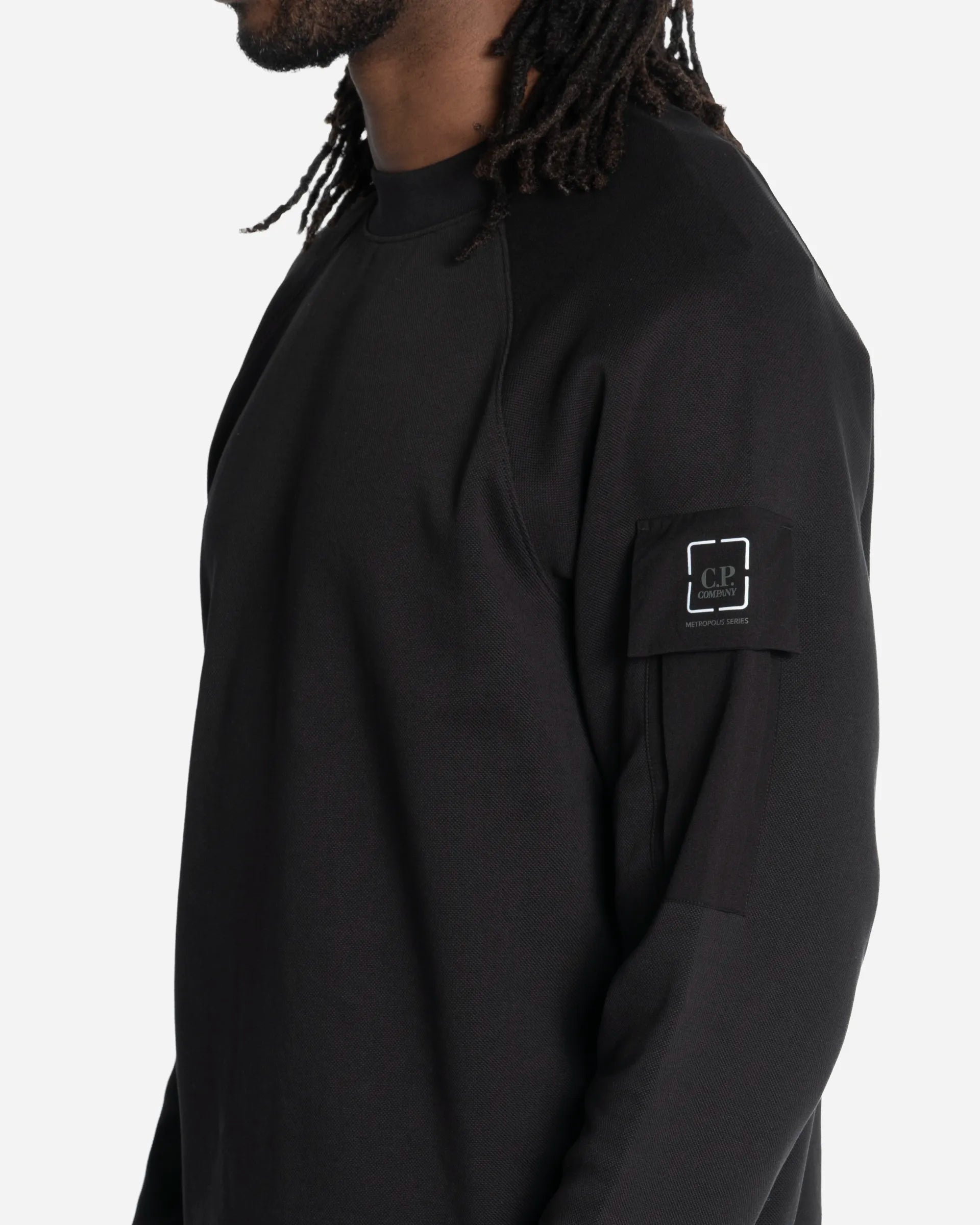 Sweatshirt Ras-du-Cou en Piqué