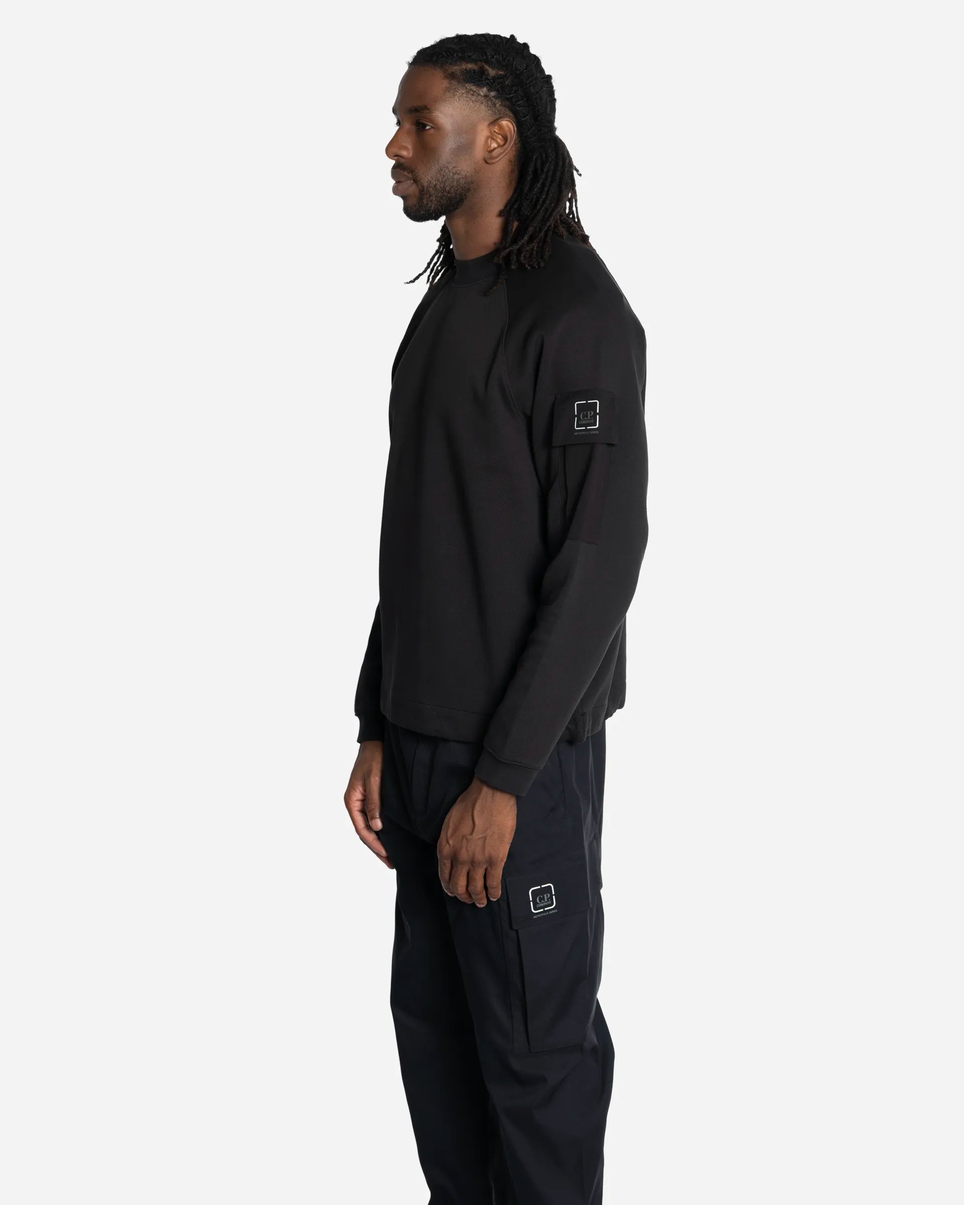 Sweatshirt Ras-du-Cou en Piqué