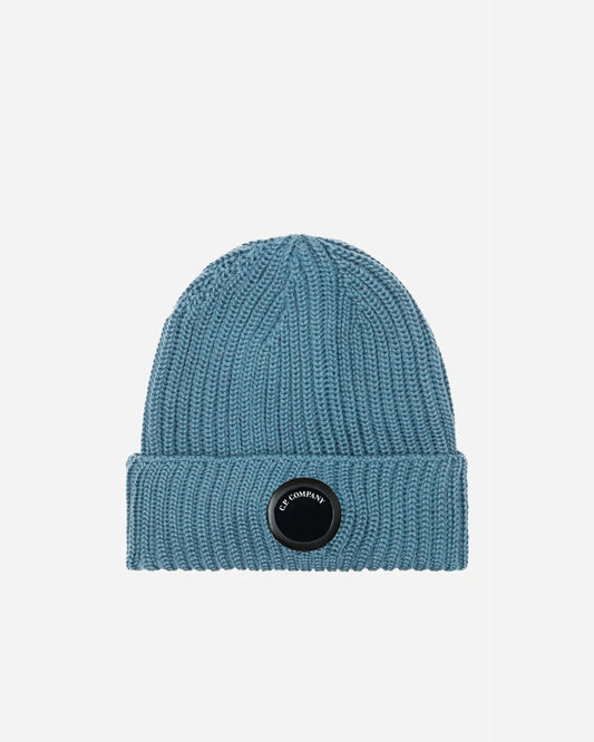 Bonnet Lens en Laine Mérinos Extrafine Orion Blue