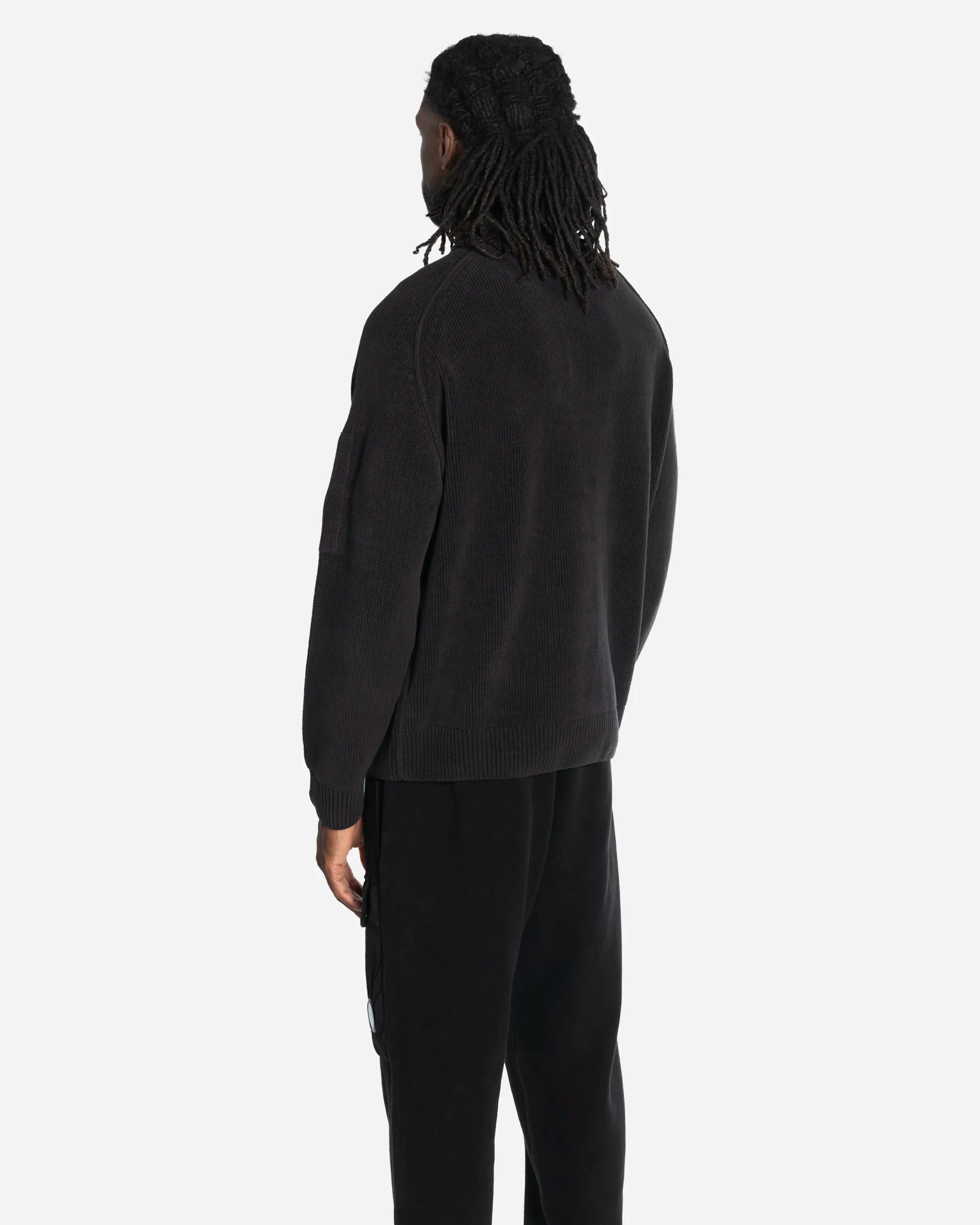 Pull à Col Polo en Coton Chenille