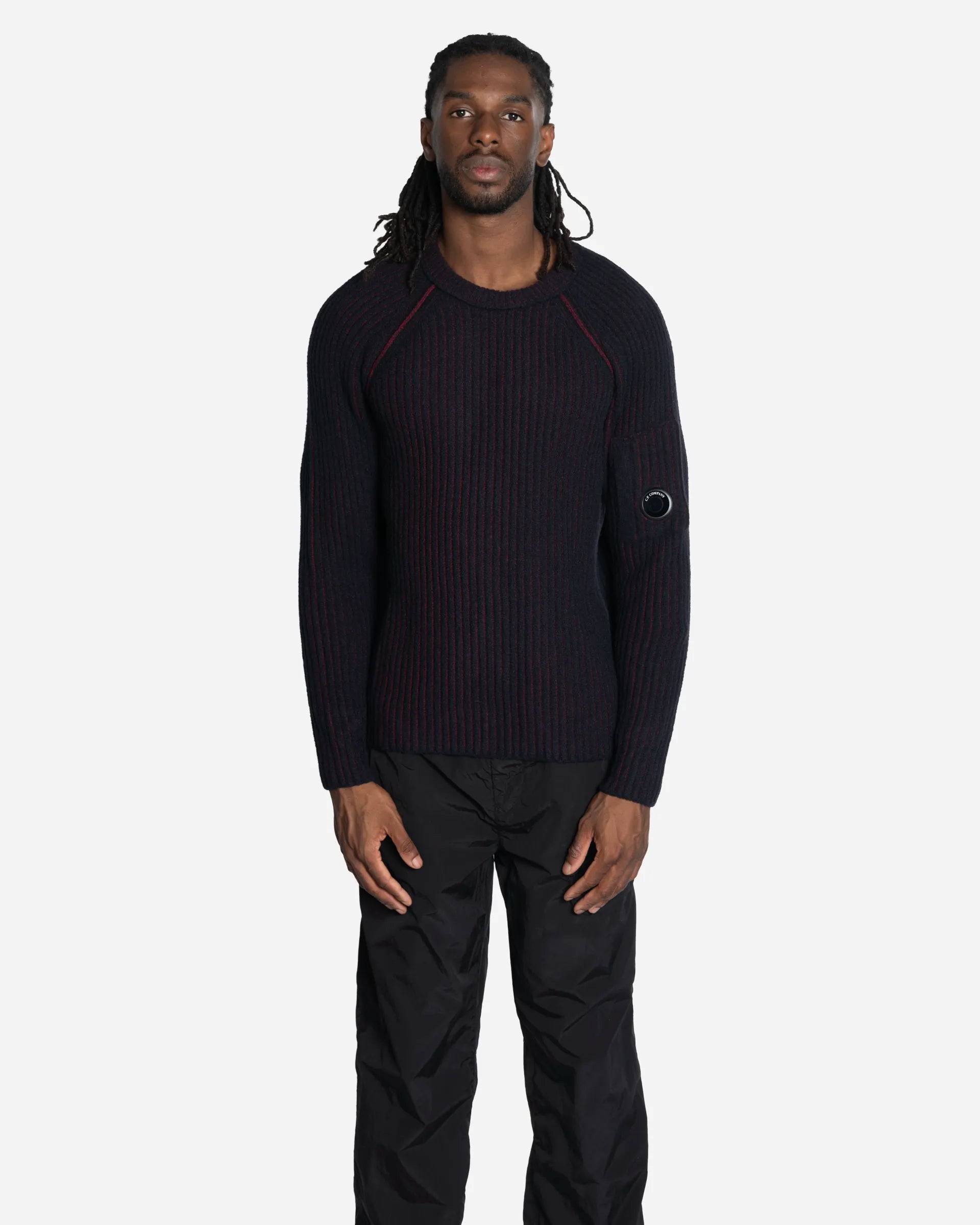 Pull Col Rond En Maille Polaire