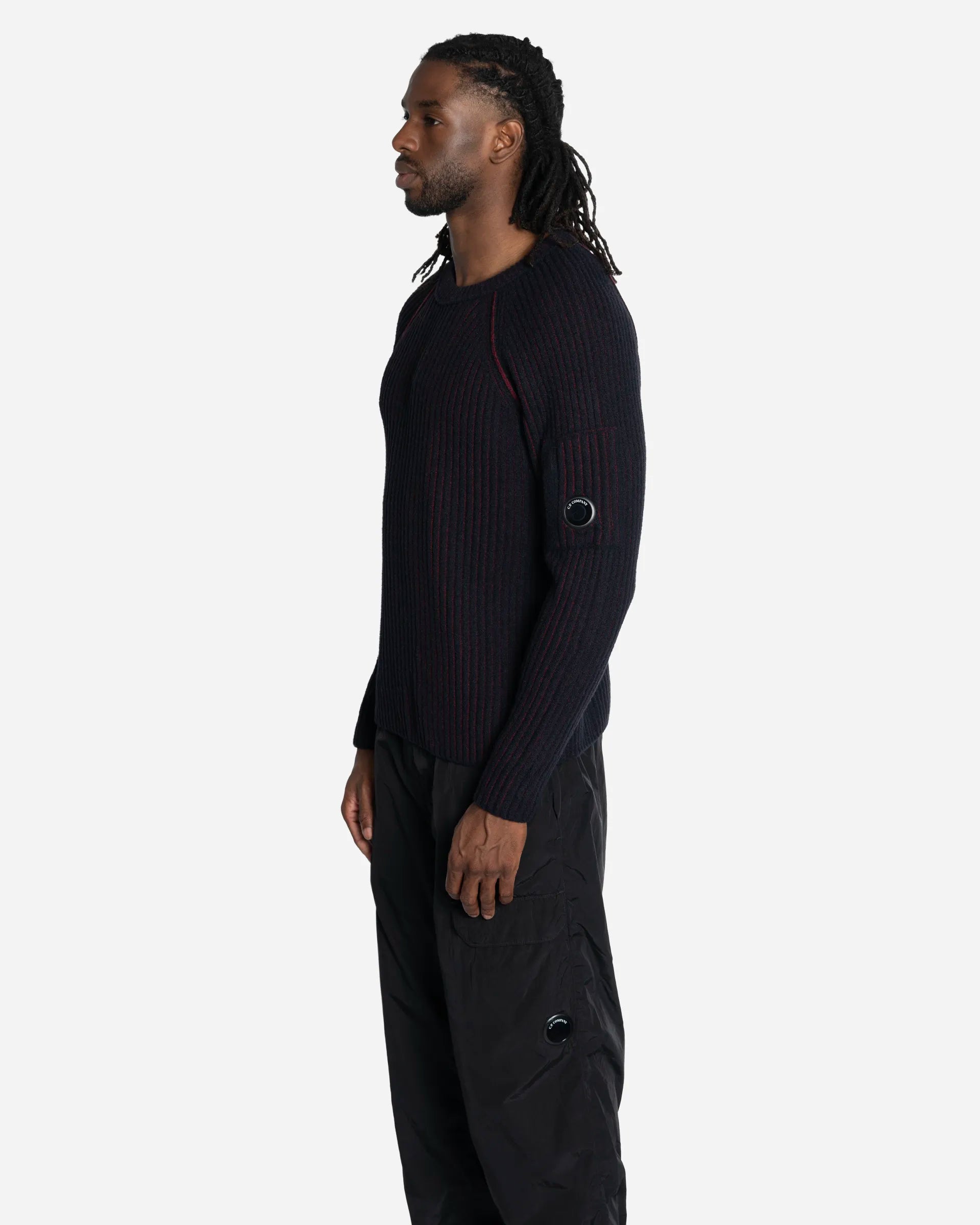 Pull Col Rond En Maille Polaire
