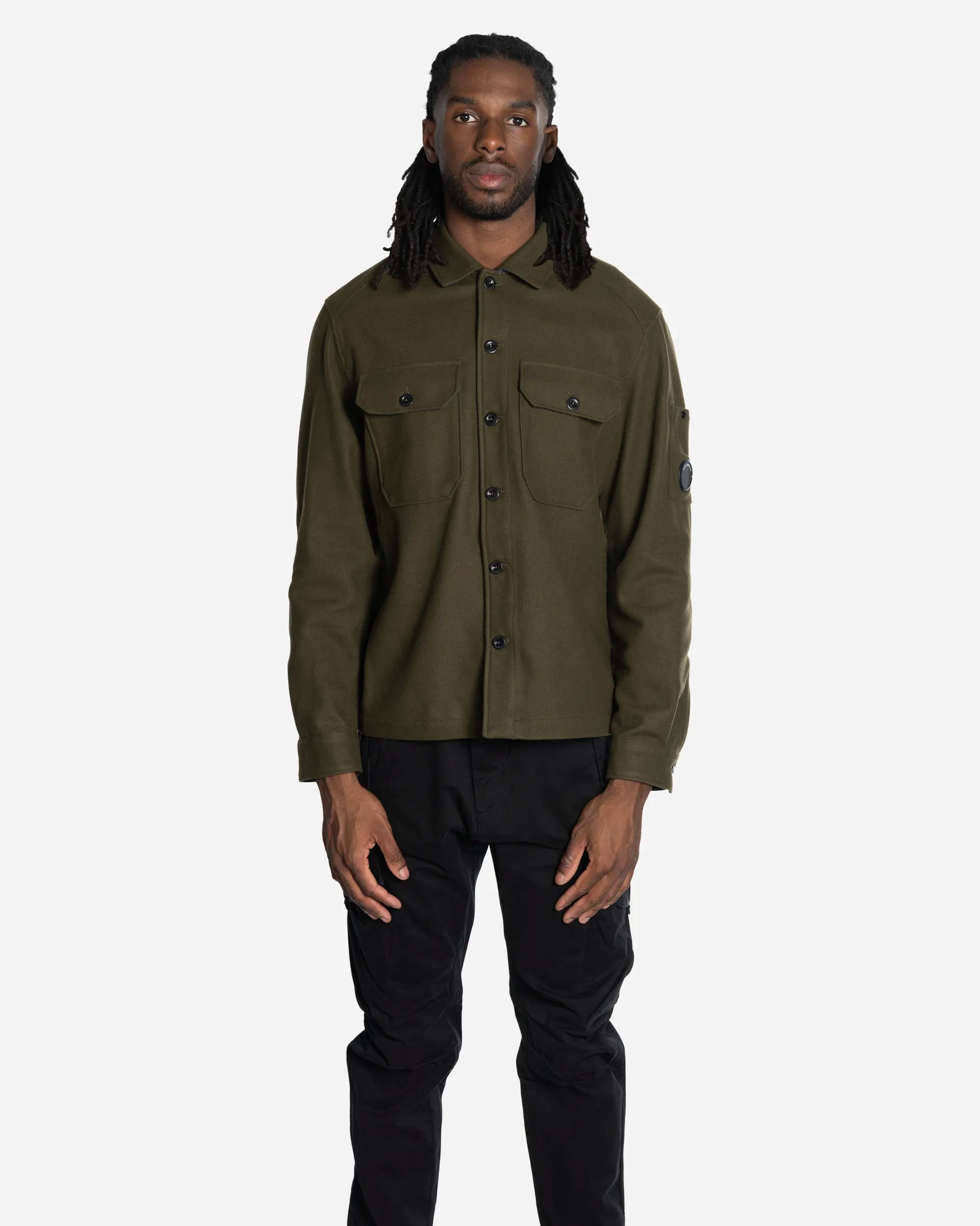 Felted Wool Overshirt