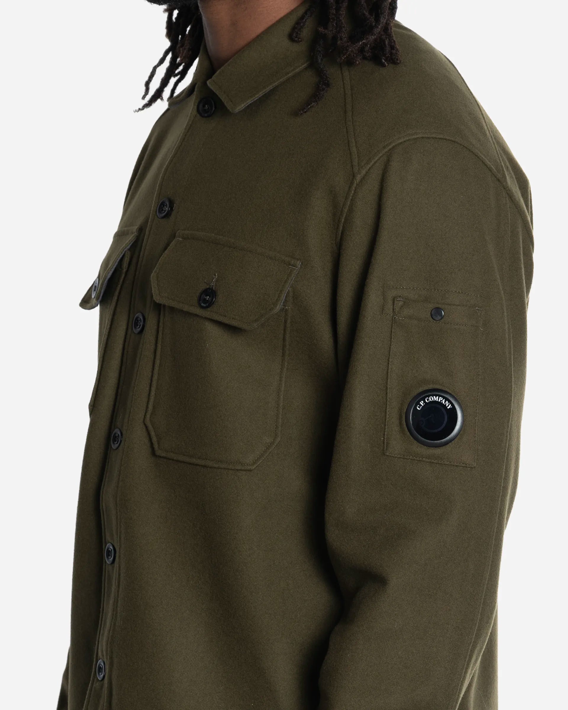 Felted Wool Overshirt