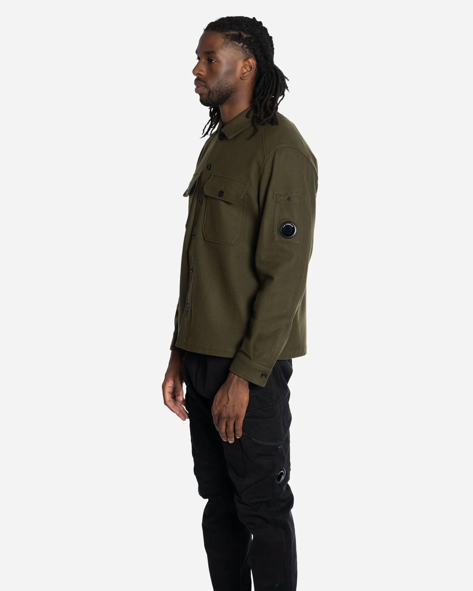 Felted Wool Overshirt