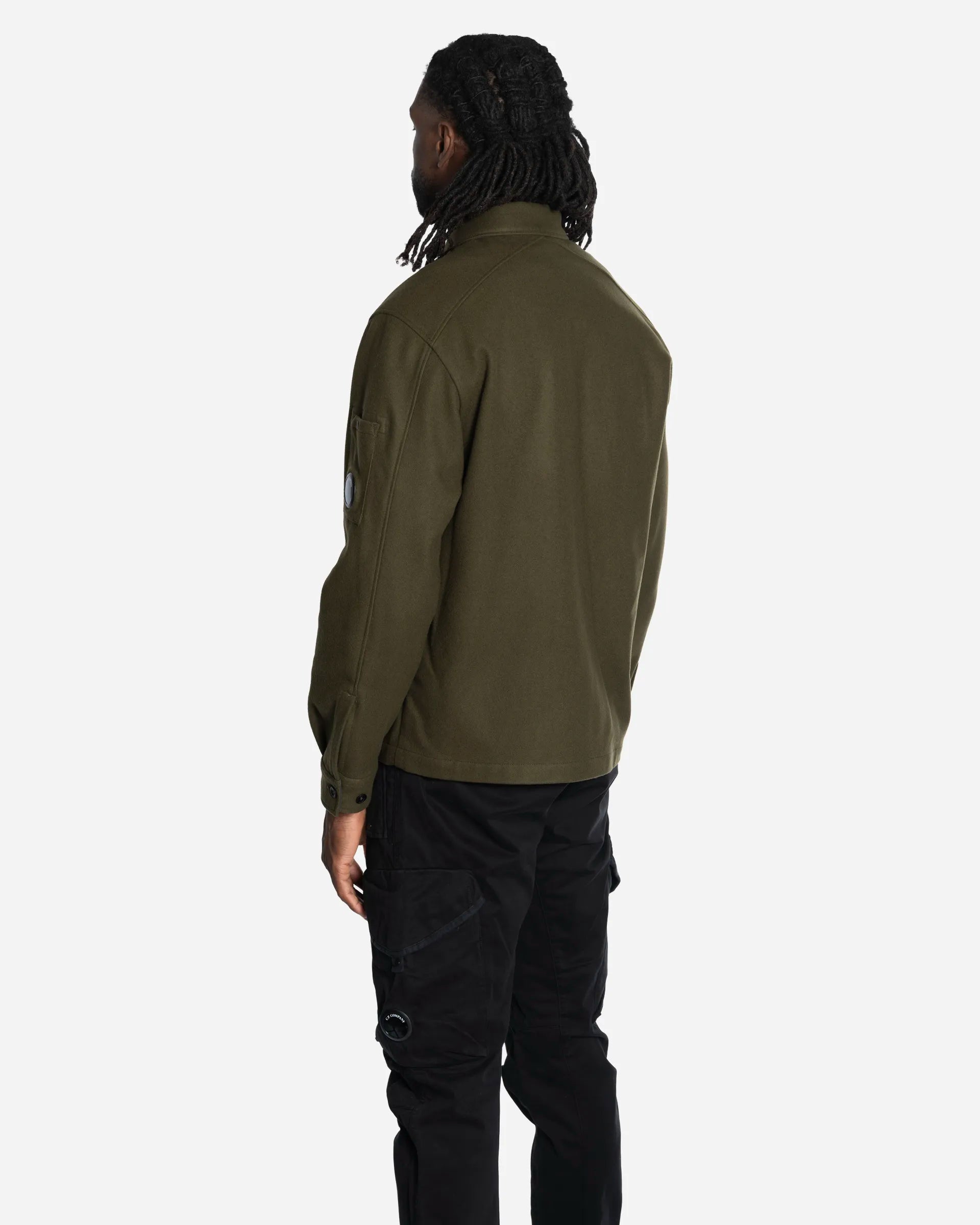 Felted Wool Overshirt