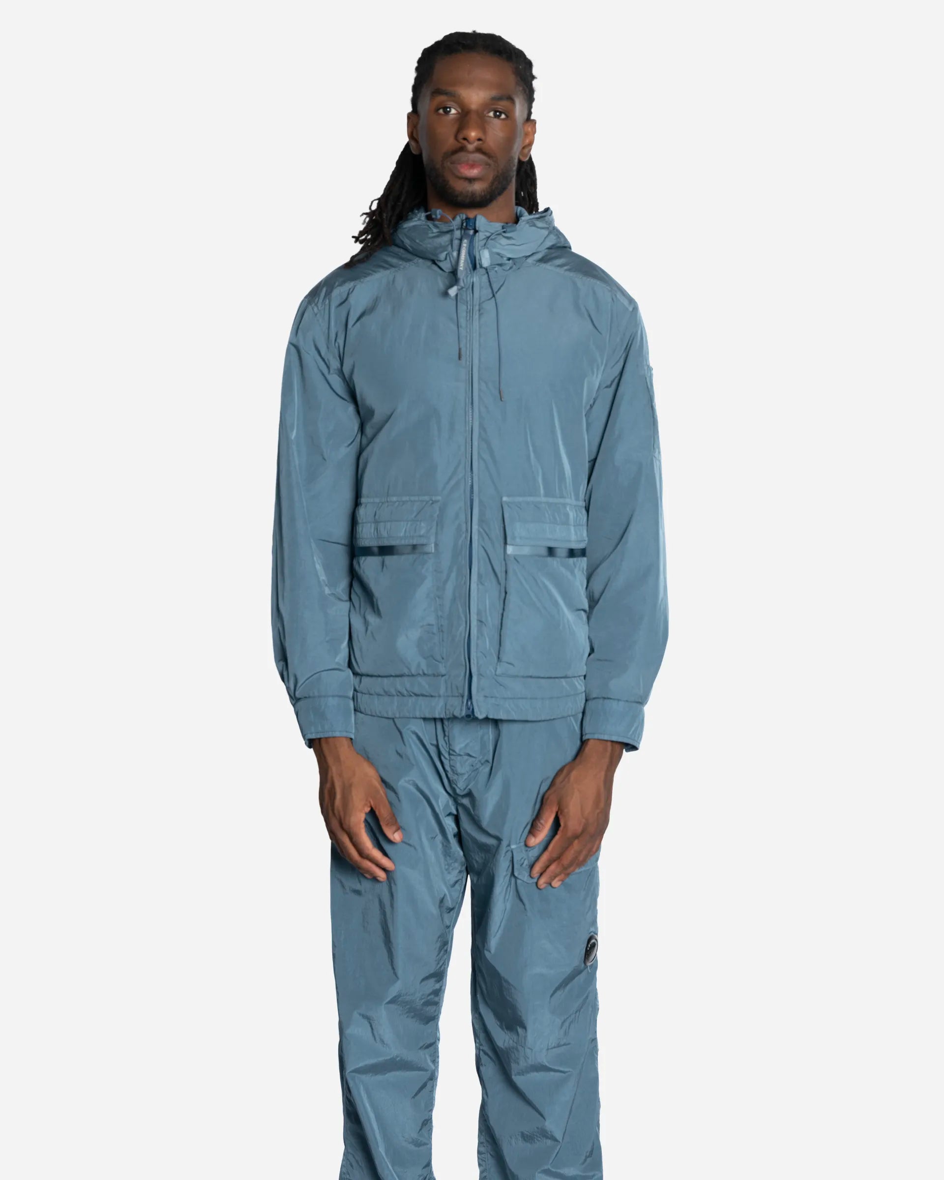 Veste à Capuche en Chrome-R Lens Orion Blue