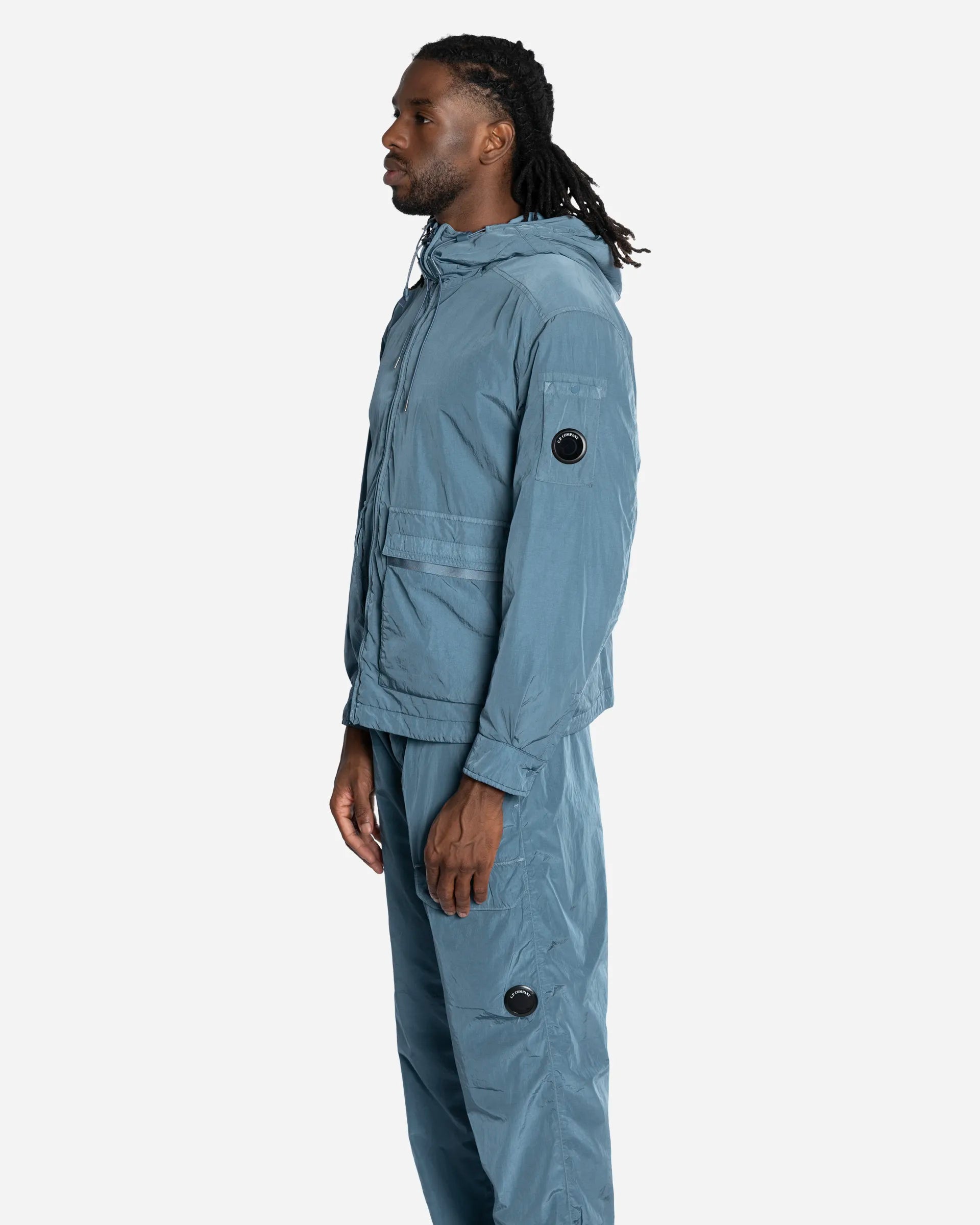 Veste à Capuche en Chrome-R Lens Orion Blue