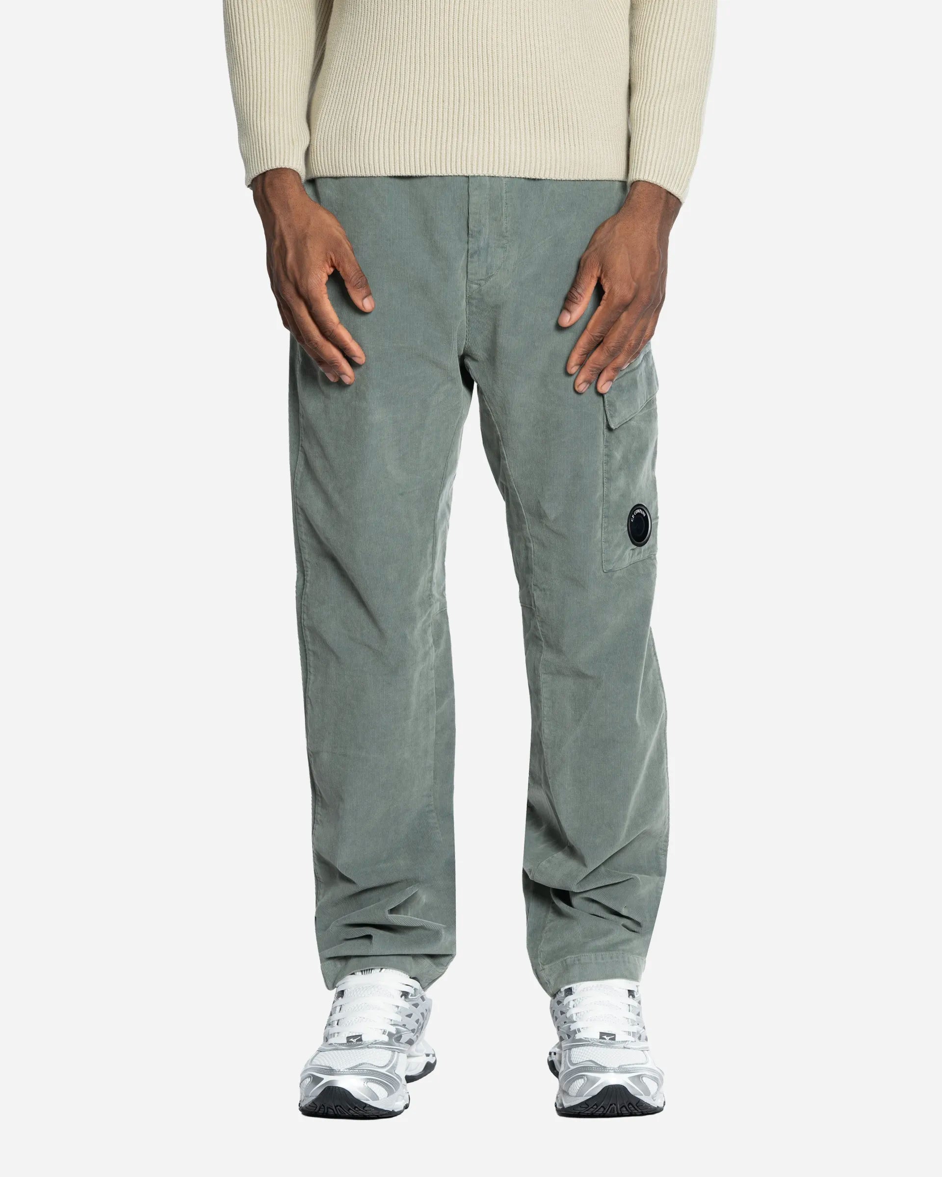Pantalon Cargo en Velours Côtelé