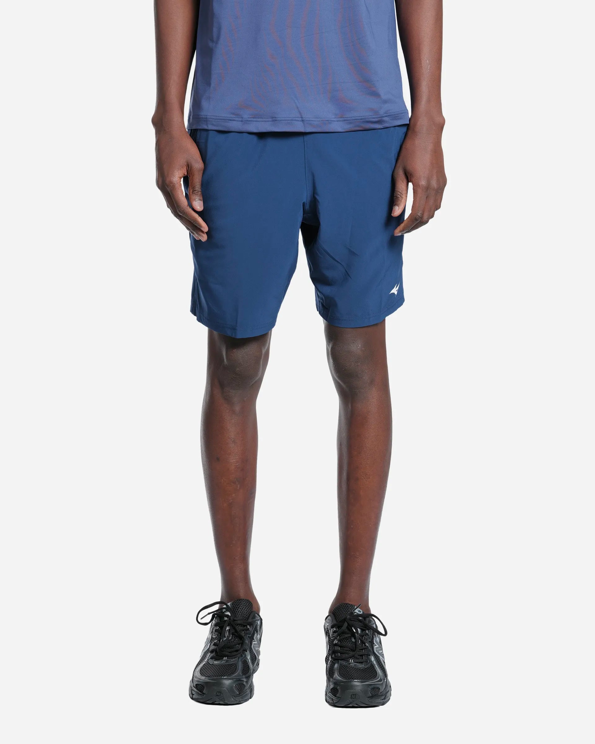 Tennis 8 In Flex Short Blue/White