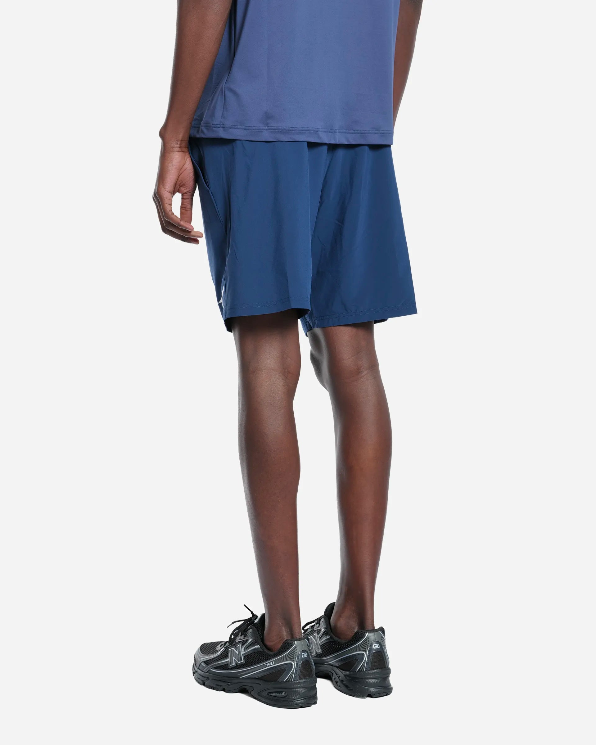 Tennis 8 In Flex Short Blue/White