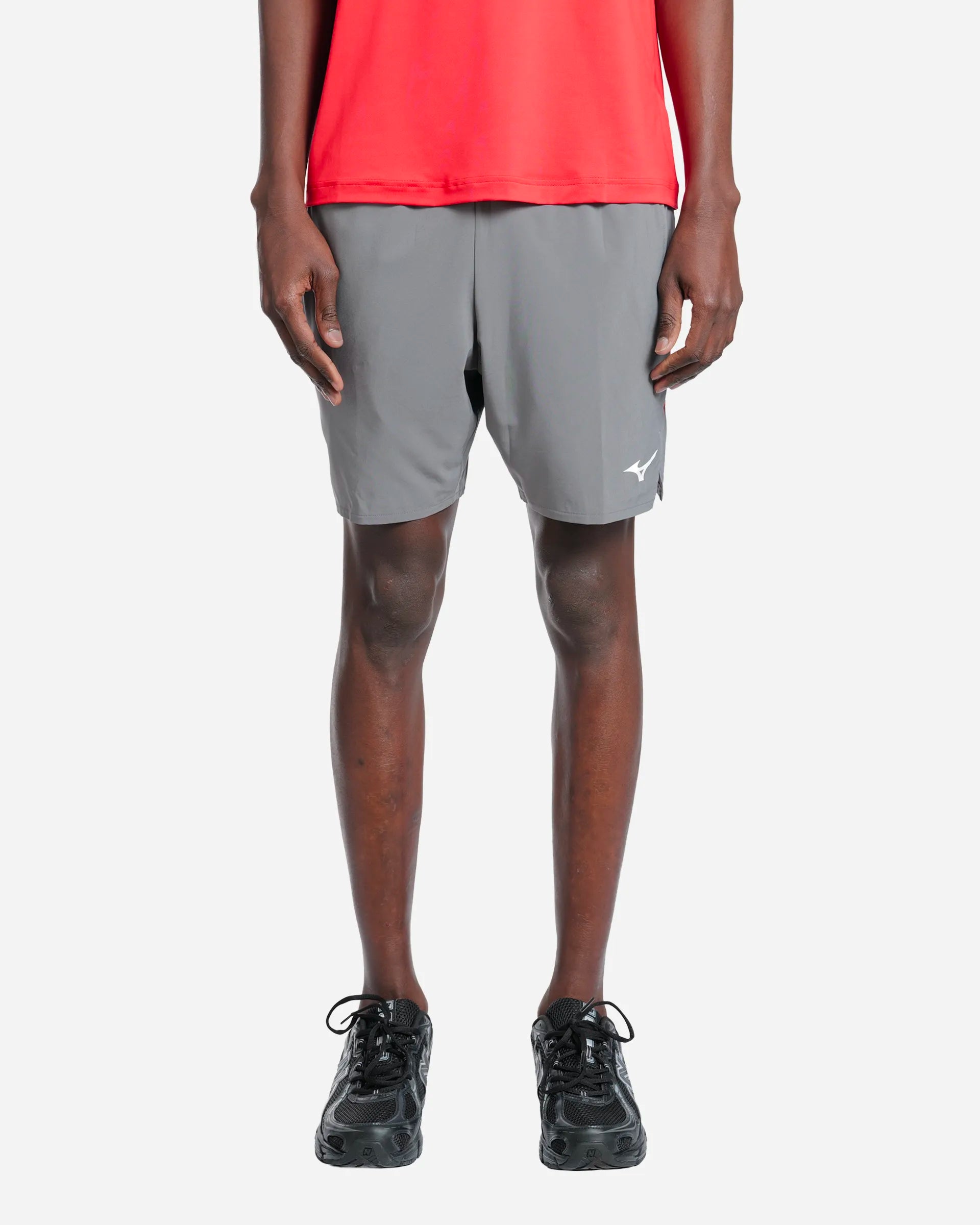 Tennis 7 Inches Amplify Short Grey/Red