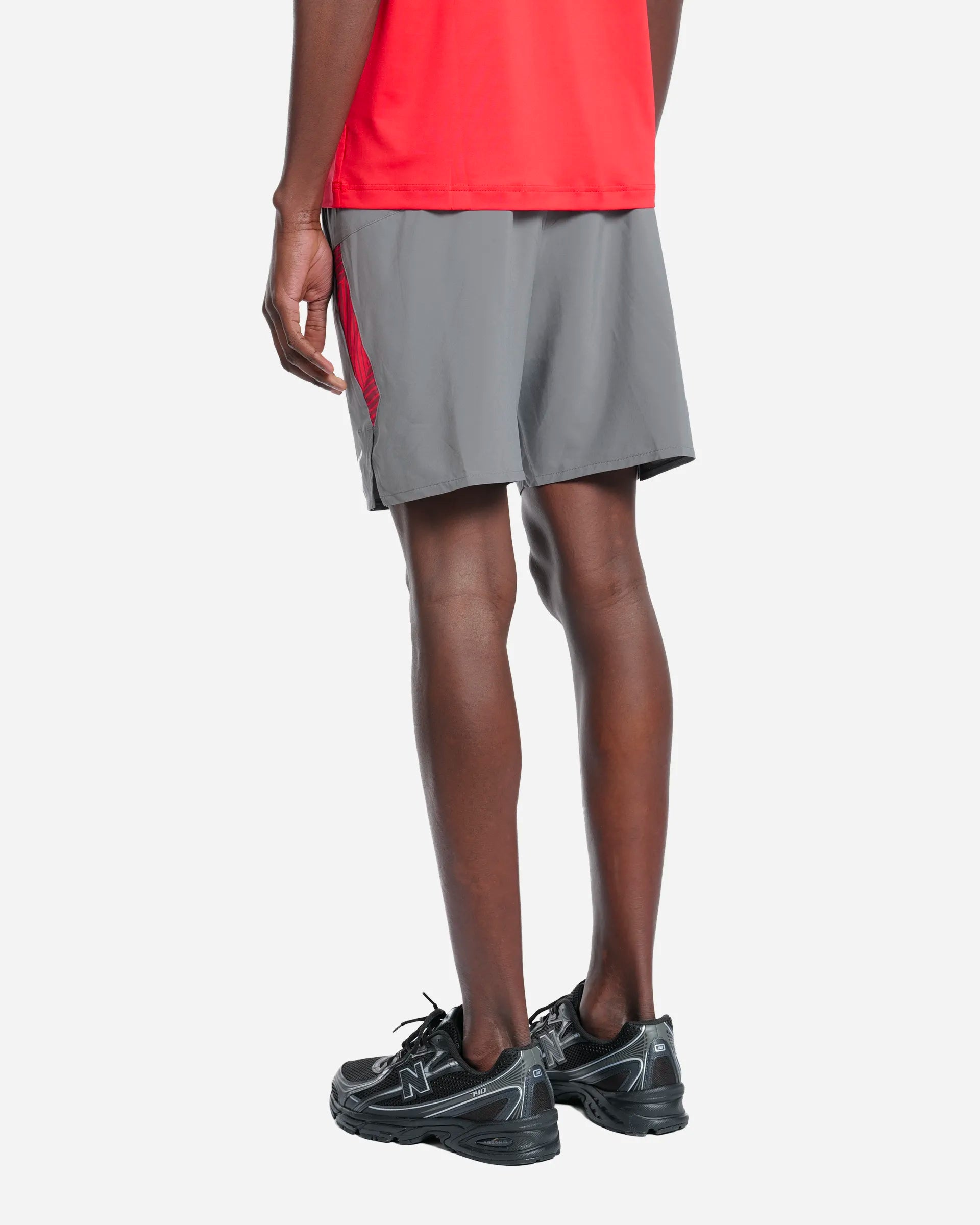 Tennis 7 Inches Amplify Short Grey/Red