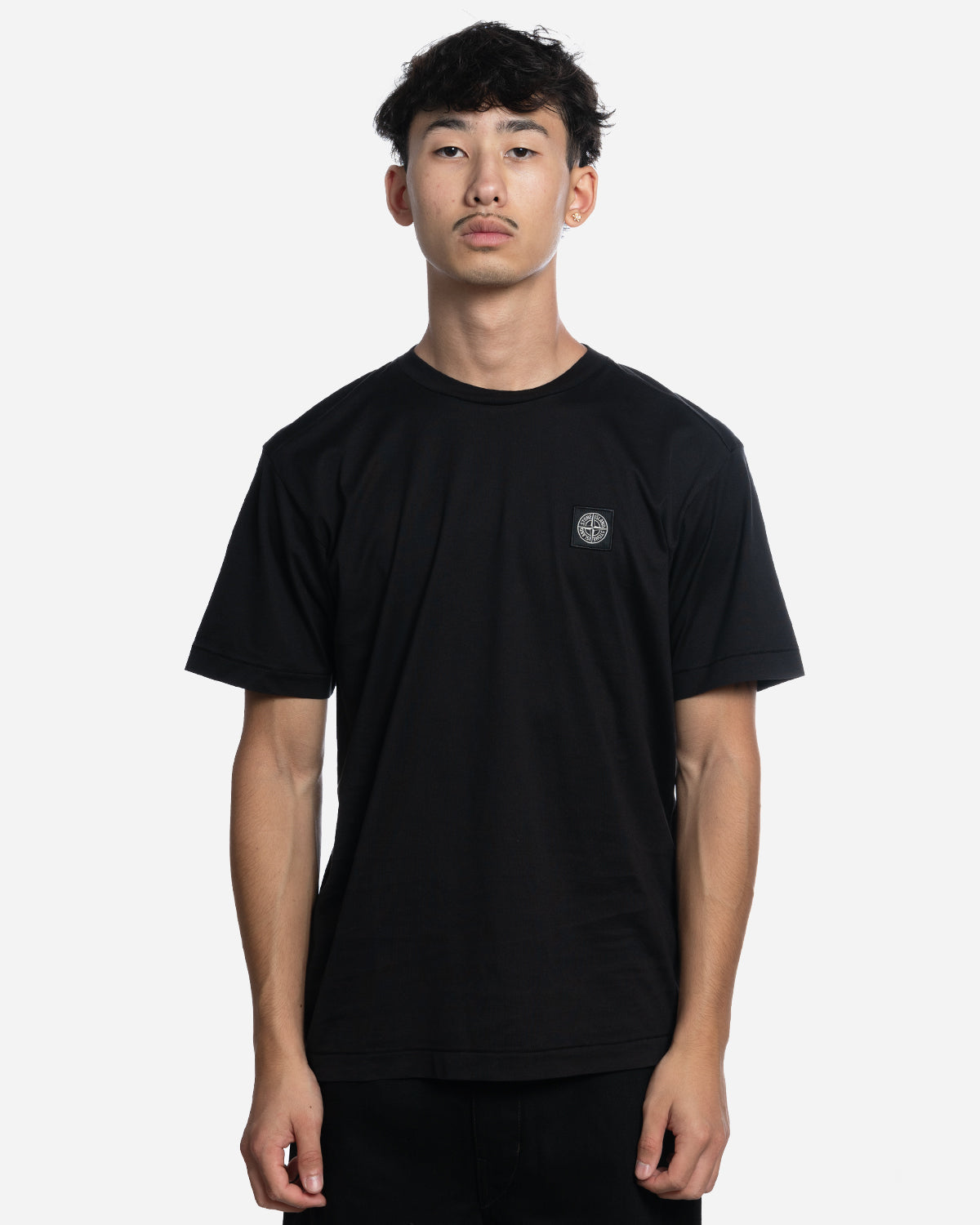 T-Shirt Patch Logo Black