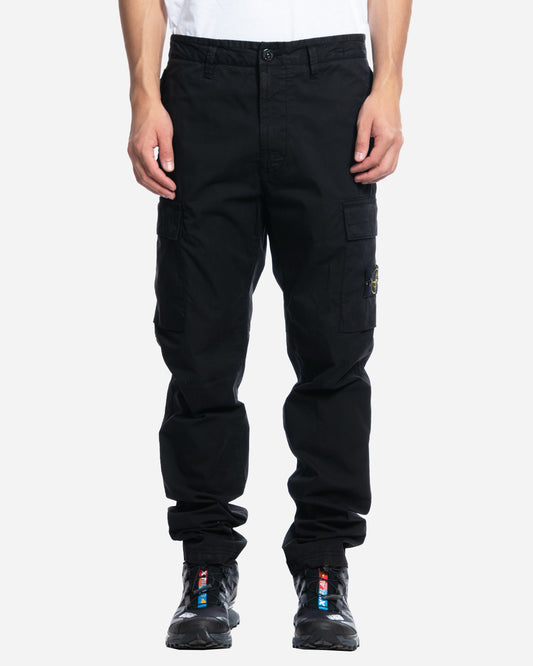 Pantalon Cargo Tapered Black