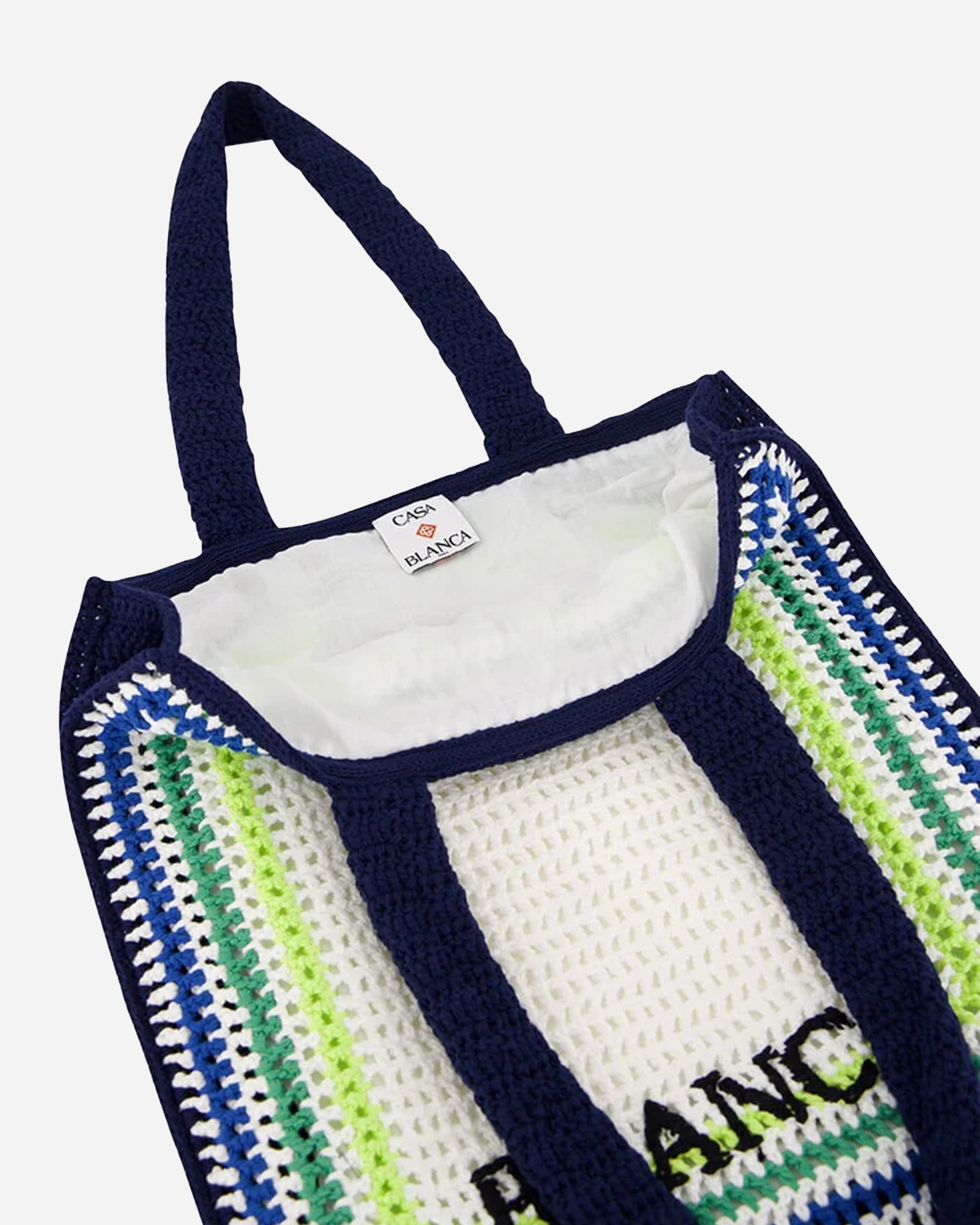 Sac en Crochet à Rayures