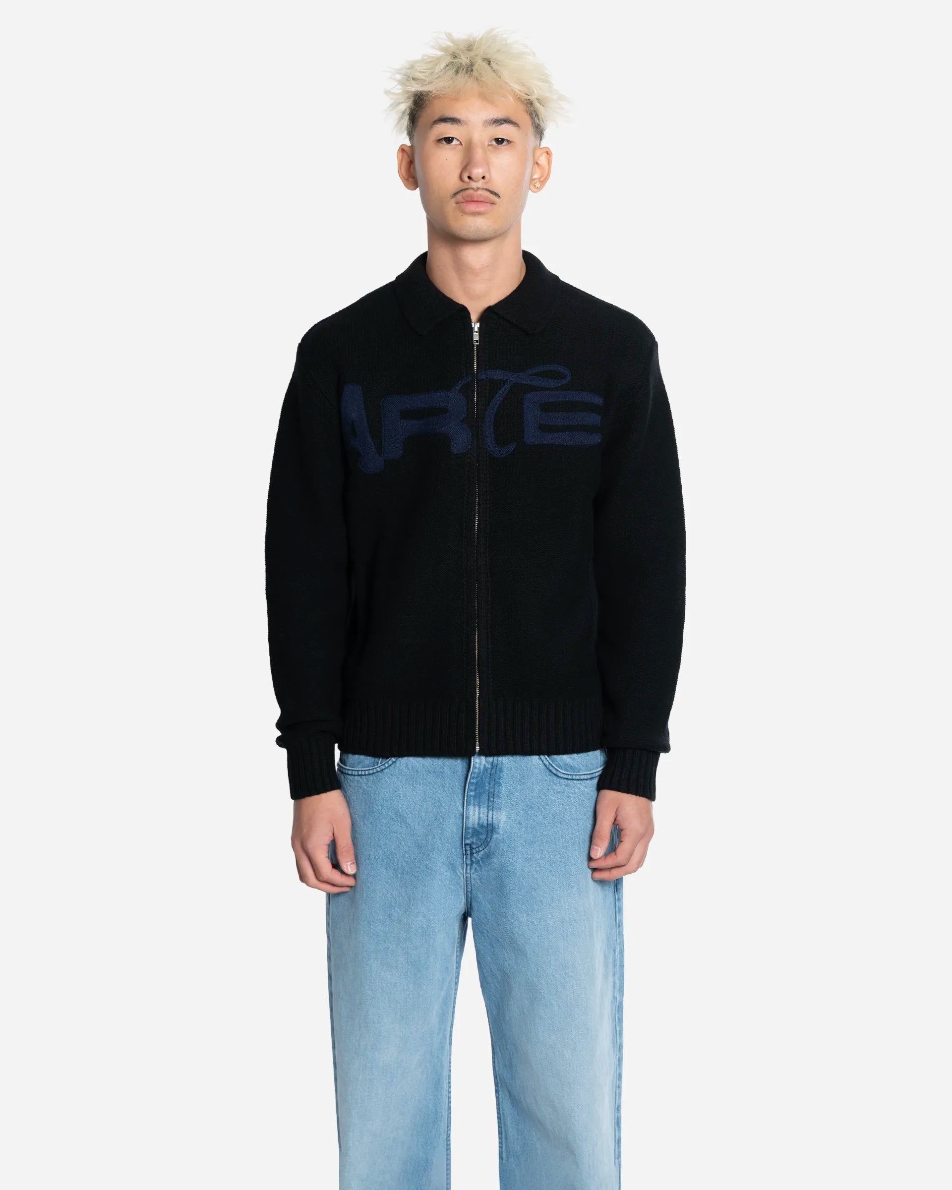Pochoir Cardigan Zippé