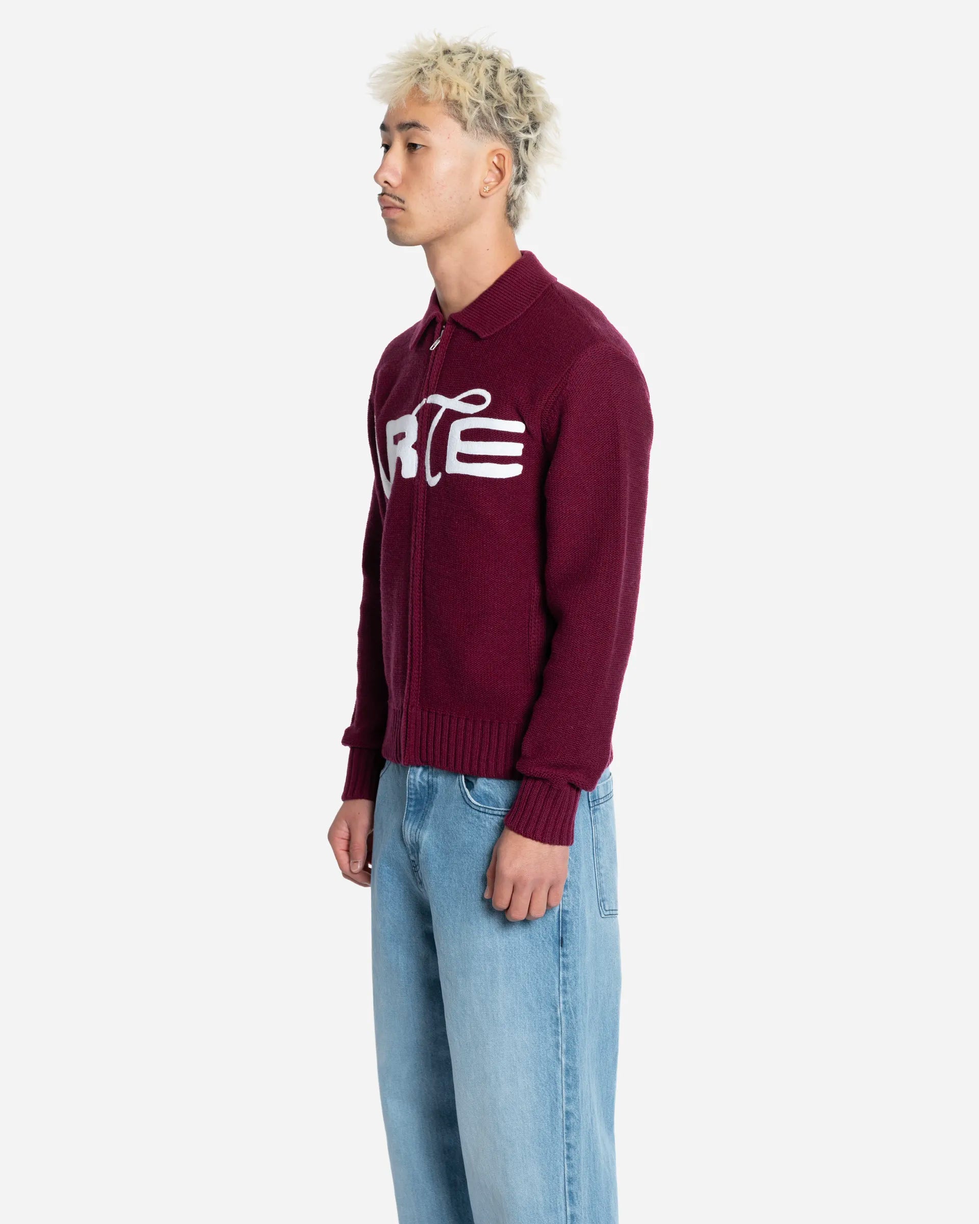 Pochoir Cardigan Zippé
