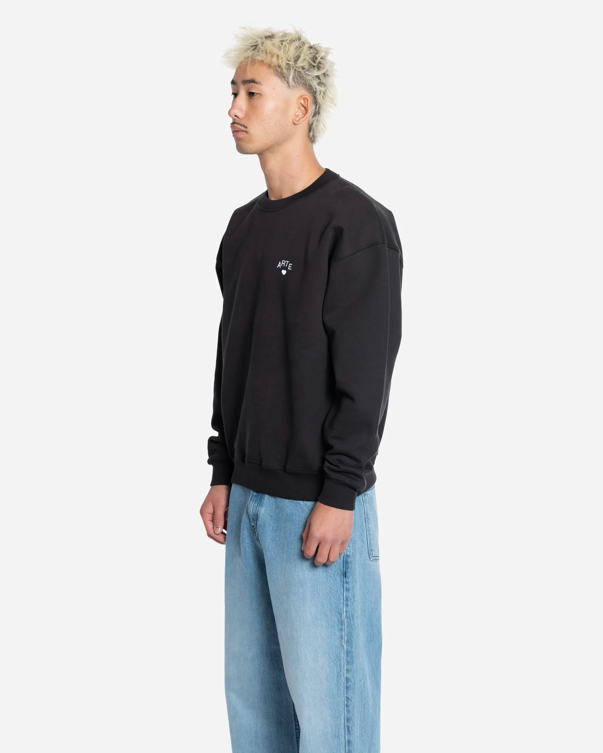 Sweat-Shirt à Col Rond Cor