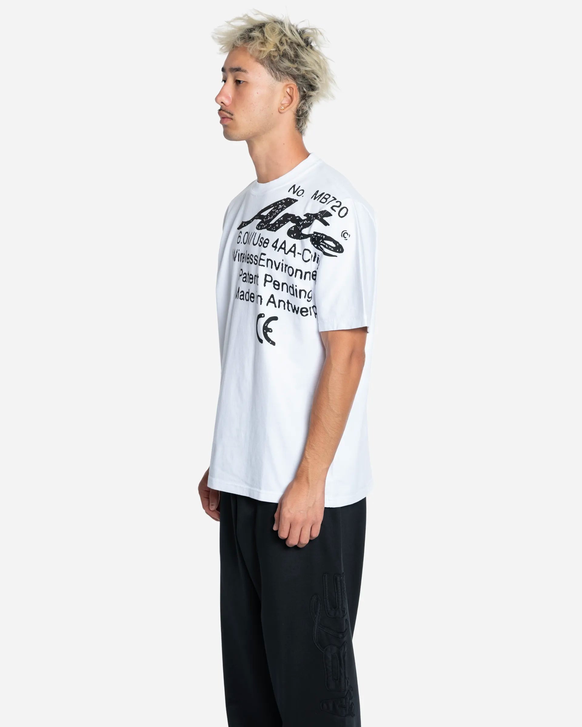 T-Shirt Specs Side