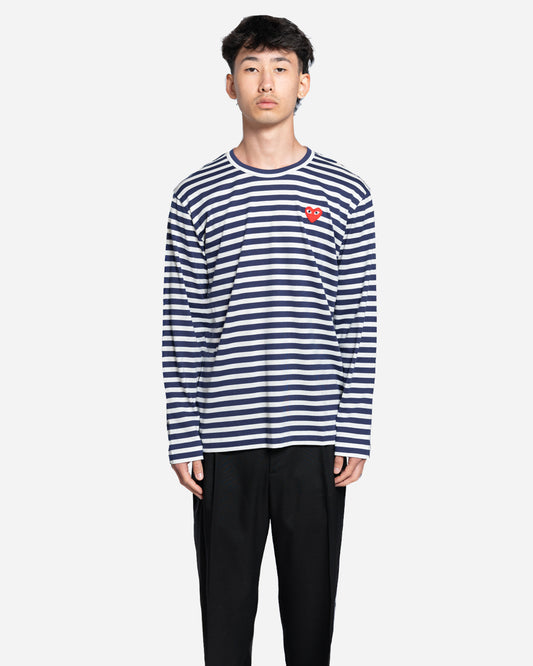 T-SHIRT RED EMBLEM KNIT
