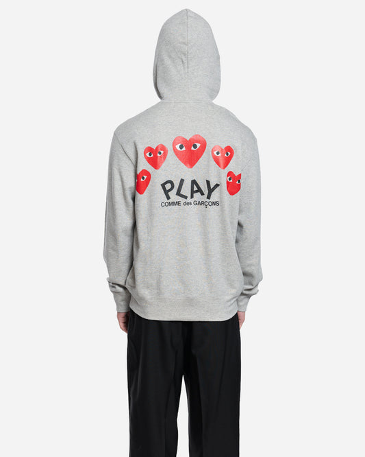 SWEATSHIRT RED EMBLEM KNIT
