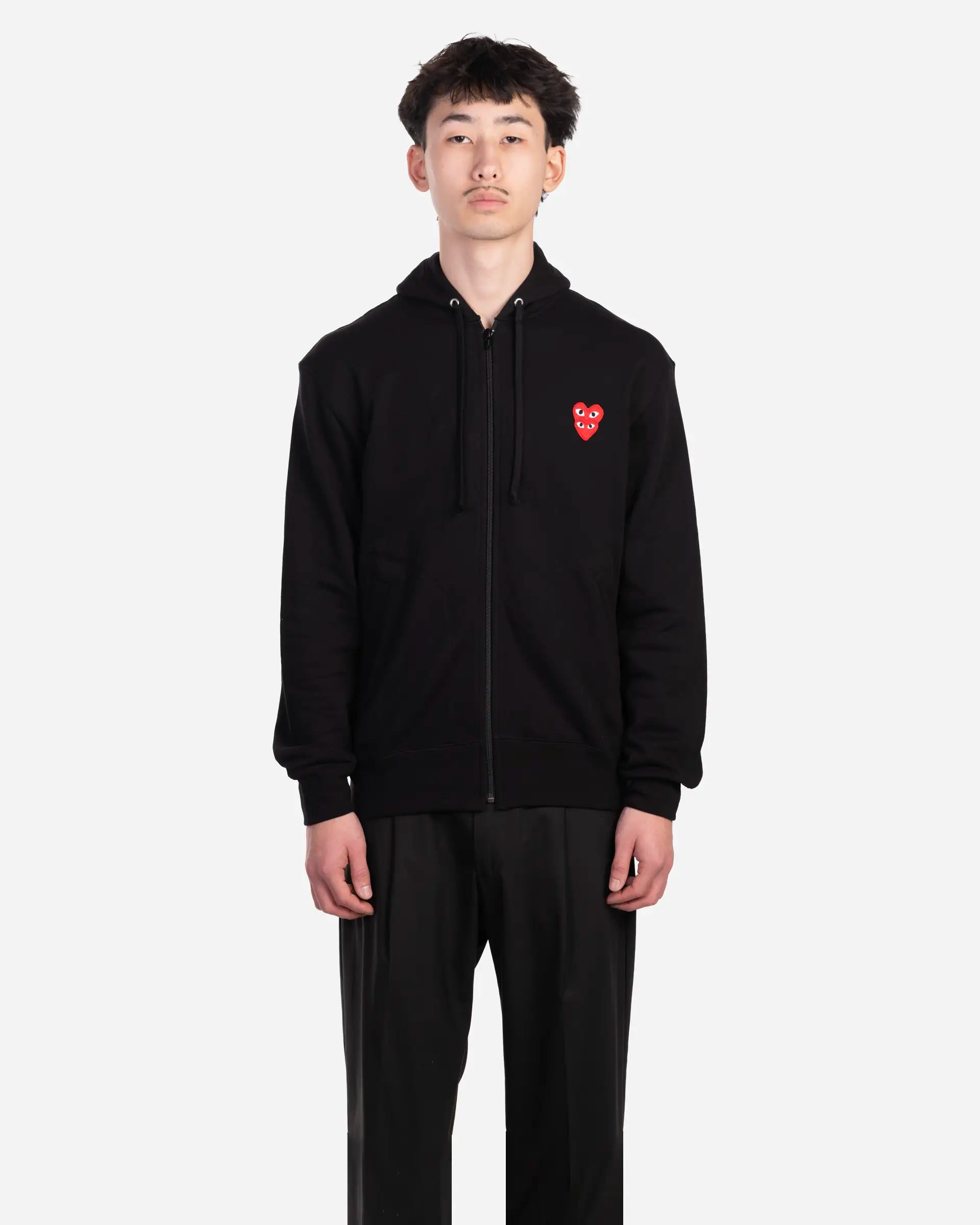 Sweatshirt Zippé Double Red Heart