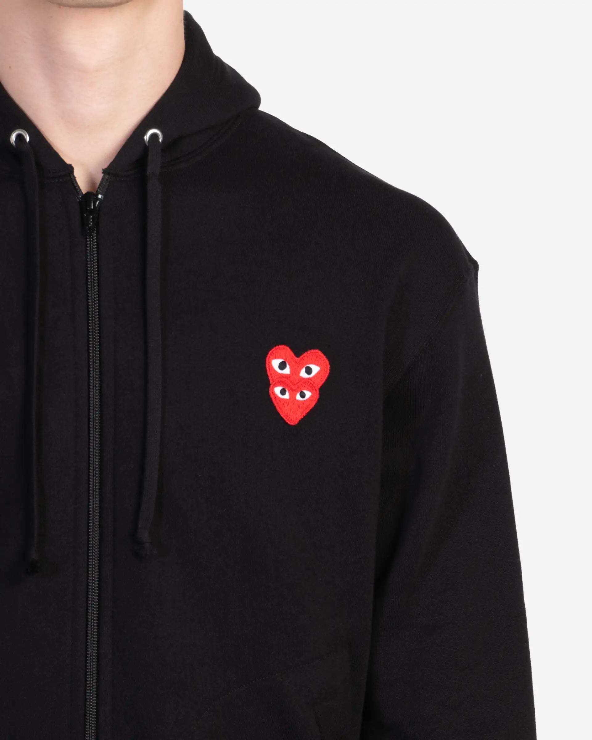 Sweatshirt Zippé Double Red Heart
