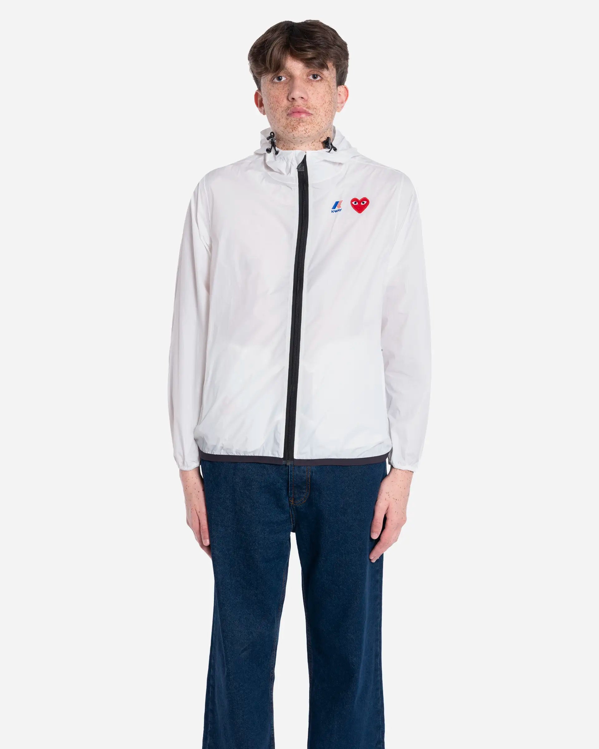 CDG Play x K-Way Full-Zip Jacket