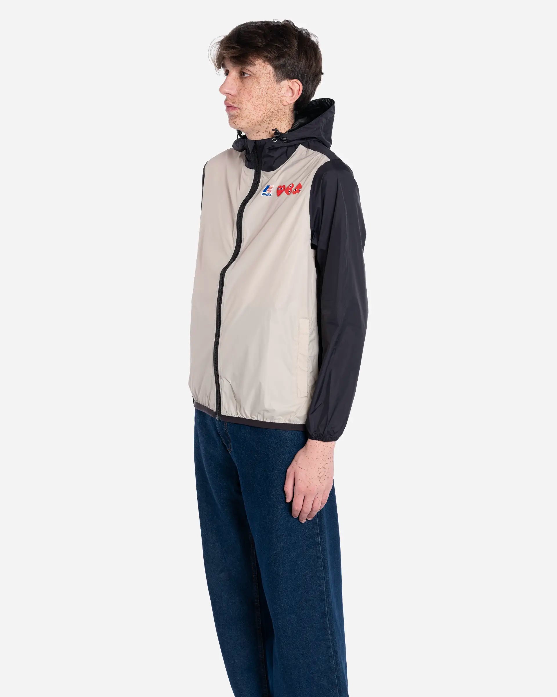 CDG Play x K-Way Full-Zip Jacket