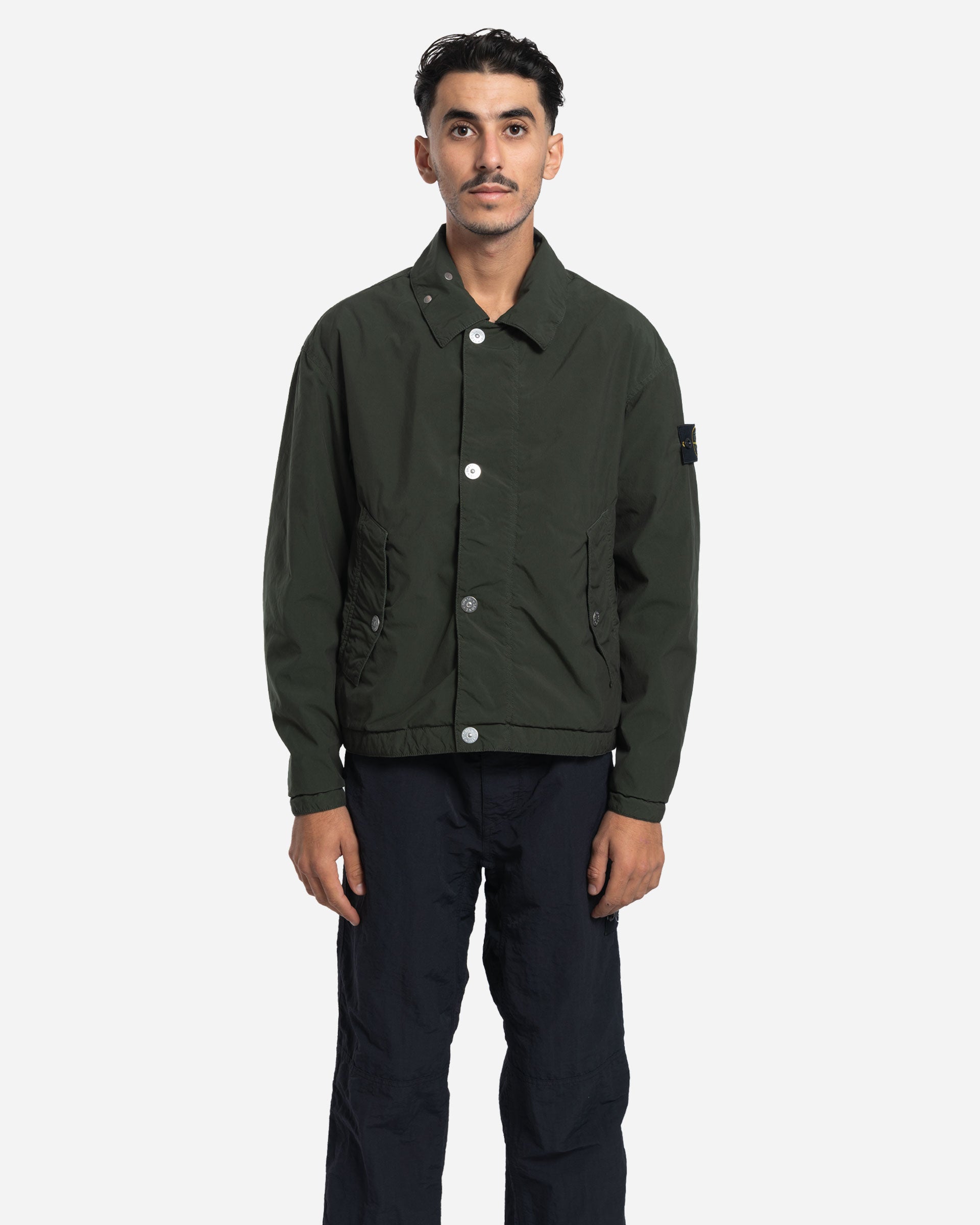 Blouson de Coach Vert Juniper